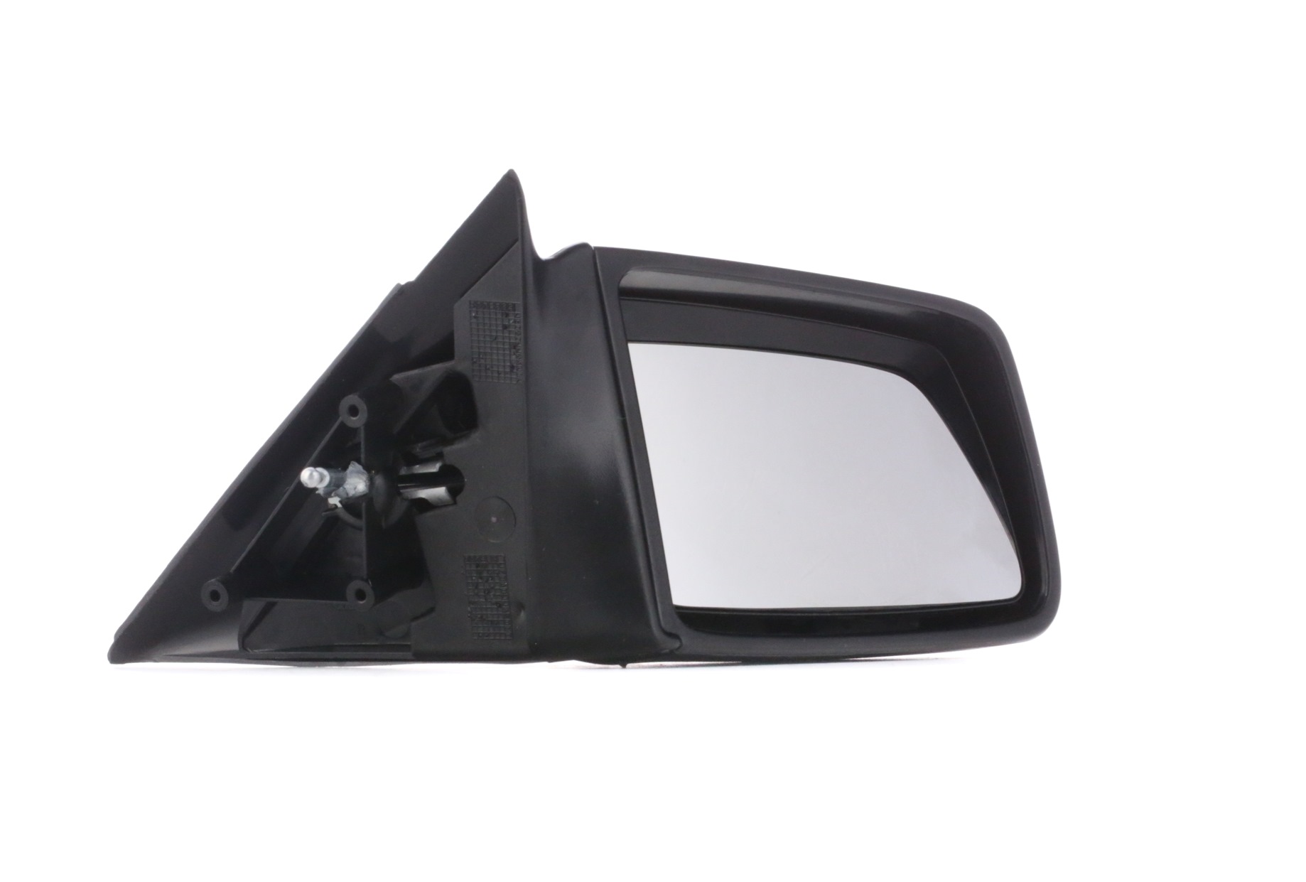 ALKAR 6165435 Wing mirror Right, Control: cable pull, Convex, for left-hand drive vehicles