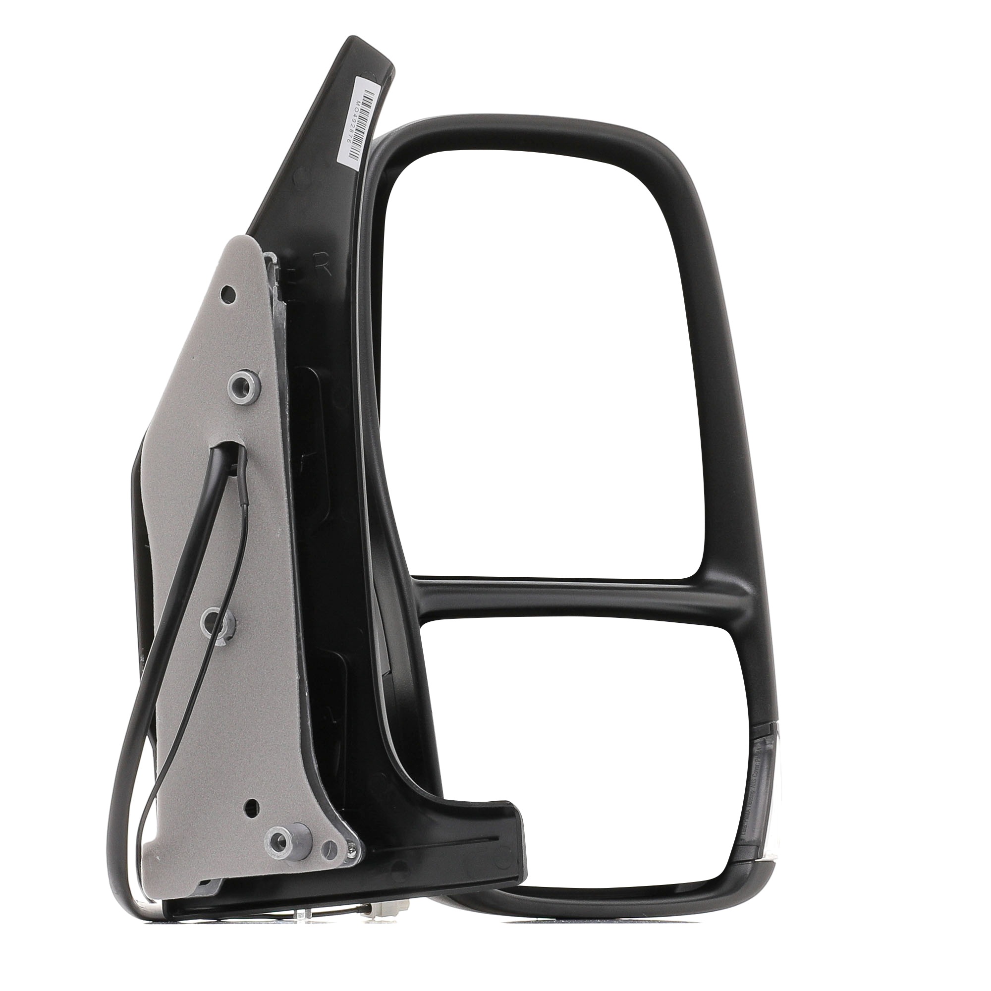 ALKAR 9226249 Rétroviseur extérieur droit, électrique, chauffant, avec rétroviseur à grand angle, Bras court de rétroviseur, convexe, avec antenne, pour véhicules avec direction à gauche