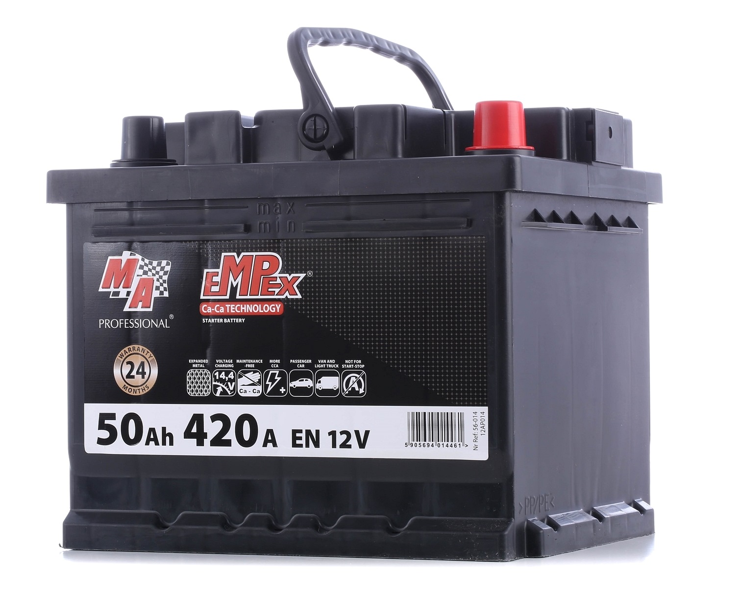 Original CC550 CENTRA Batterie SKODA