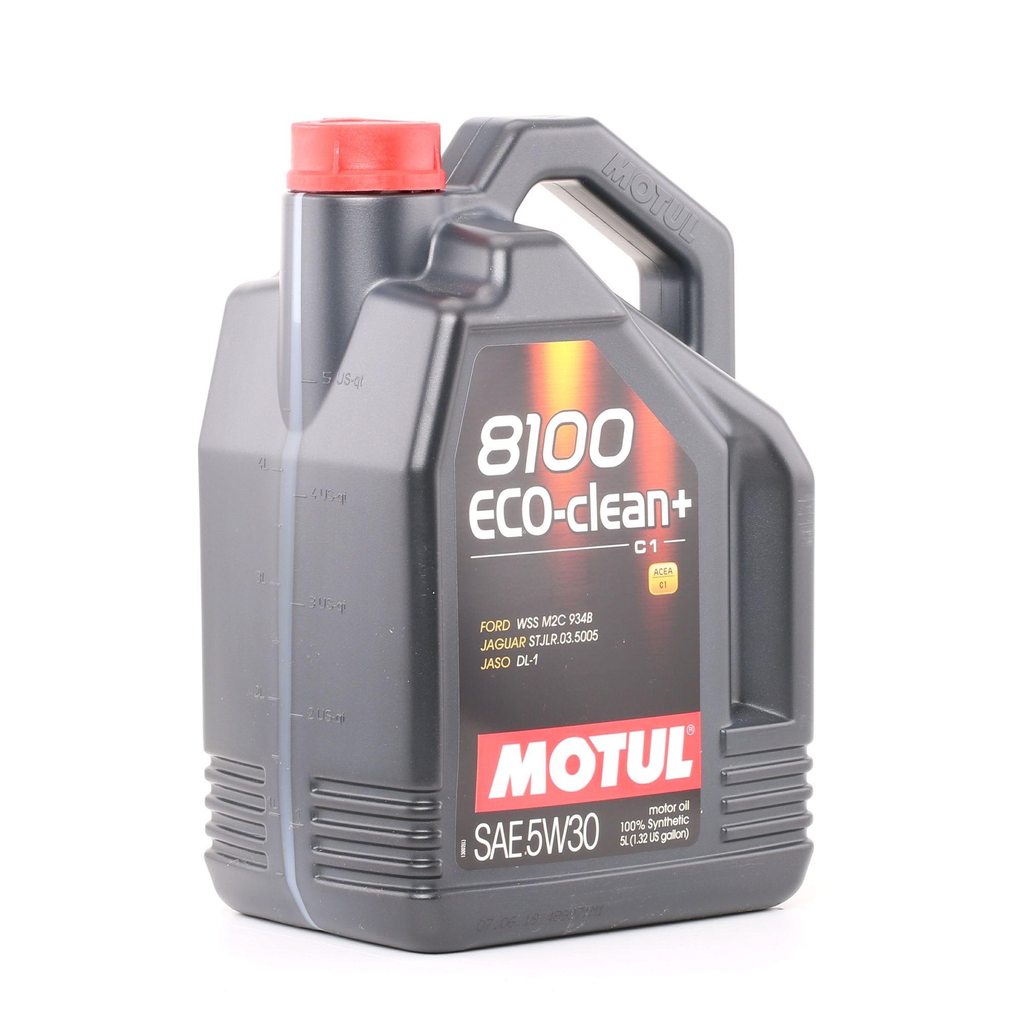 Buy Engine oil MOTUL diesel 101584 8100, ECO-CLEAN+ 5W-30, 5l