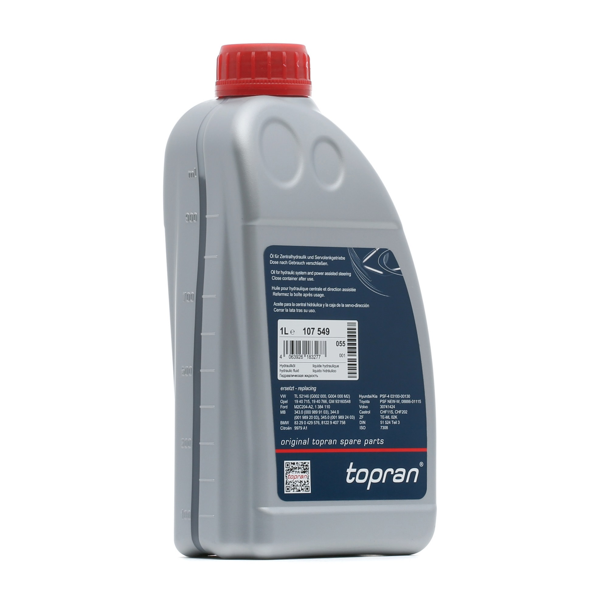 TOPRAN 107549 Hydraulic Oil 03100-00130