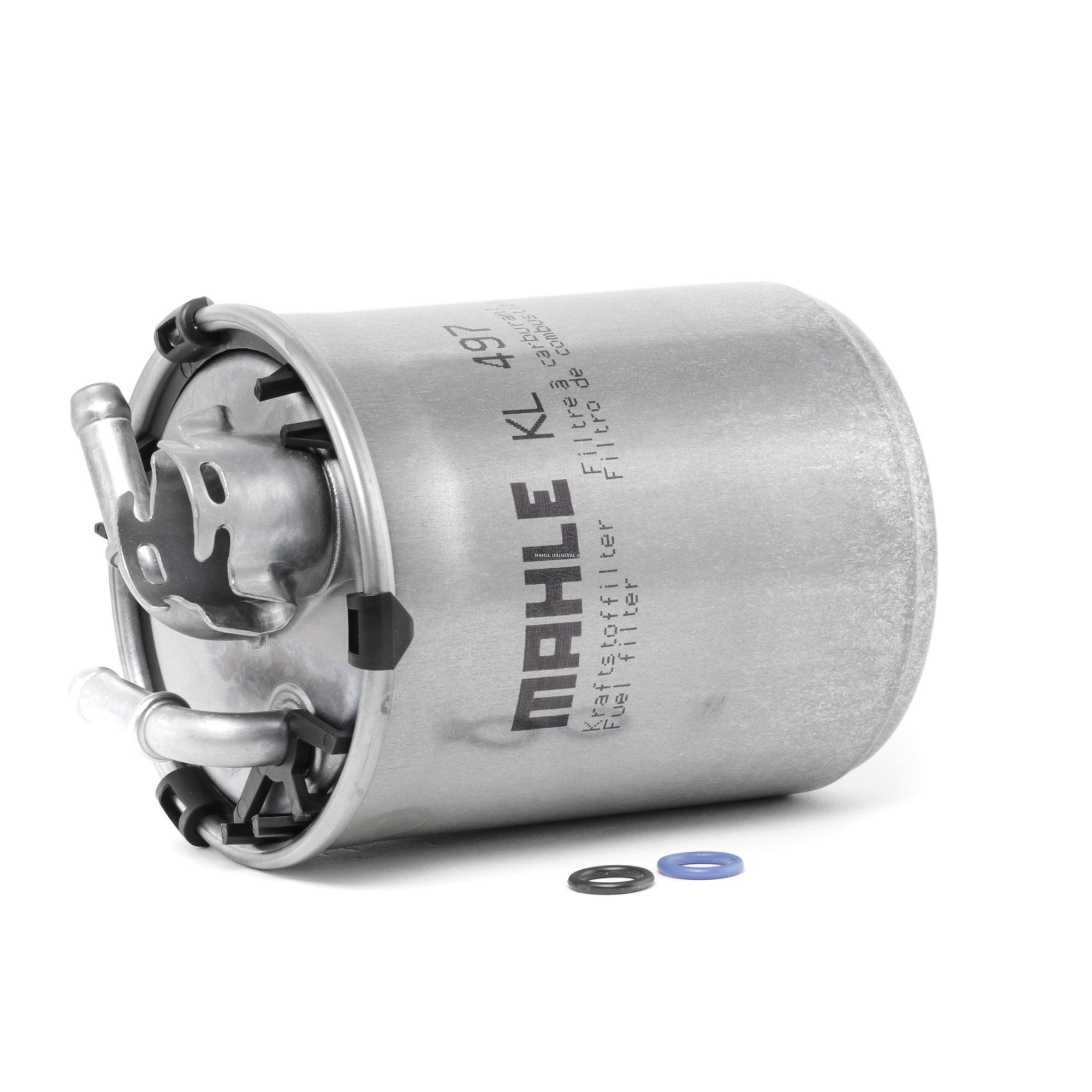 Original MAHLE ORIGINAL 70341699 Fuel filter KL 497D for SKODA ROOMSTER