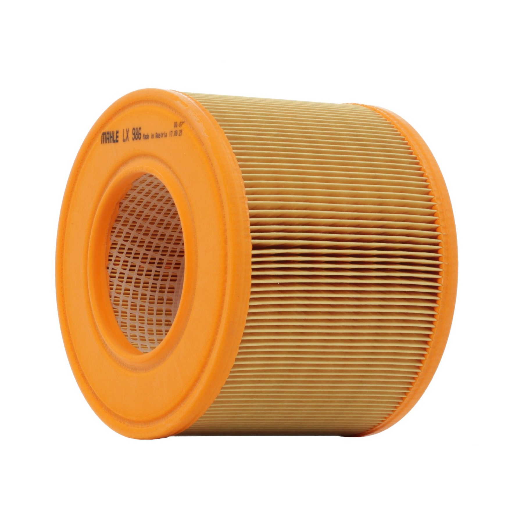 MAHLE ORIGINAL LX 986 Air filter 140,5mm, 180,5mm, Filter Insert
