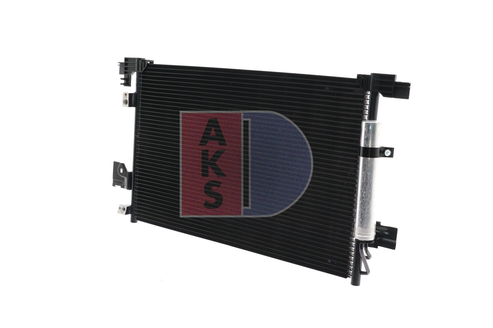 142025N AKS DASIS AC condenser MITSUBISHI with dryer, 13mm, 8,5mm, 630mm