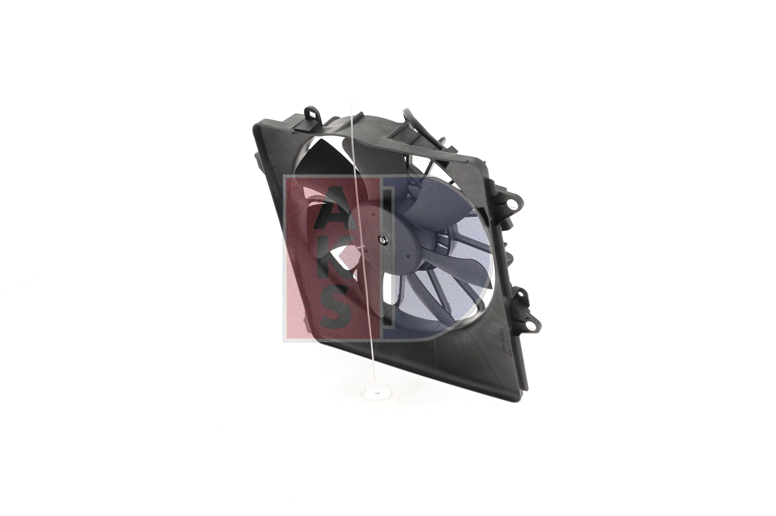 Fan wheel, engine cooling AKS DASIS 320 mm, with radiator fan shroud - 108000N