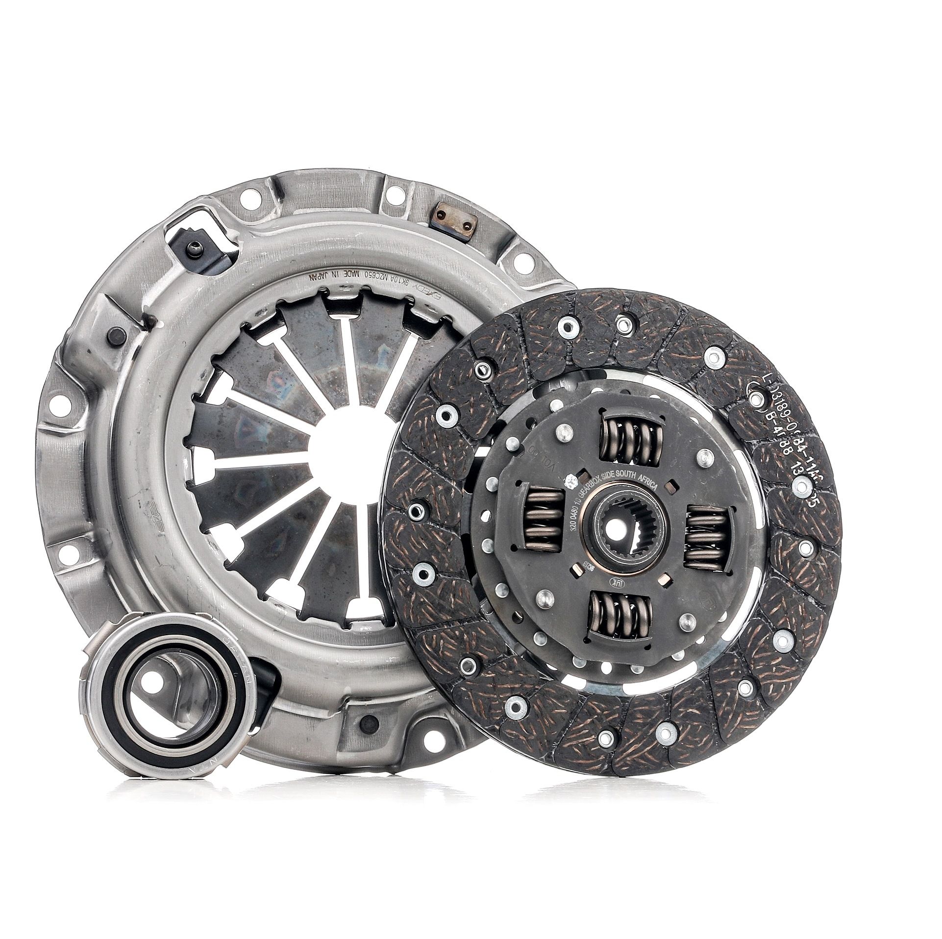 LuK BR 0222 620 3126 00 Clutch kit with clutch release bearing, with clutch disc, 200mm