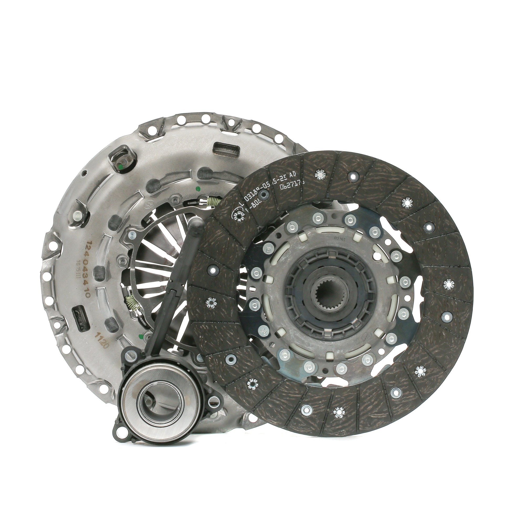 LuK 624 3279 33 Clutch kit for engines with dual-mass flywheel, with central slave cylinder, Requires special tools for mounting, Check and replace dual-mass flywheel if necessary., with automatic adjustment, 240mm