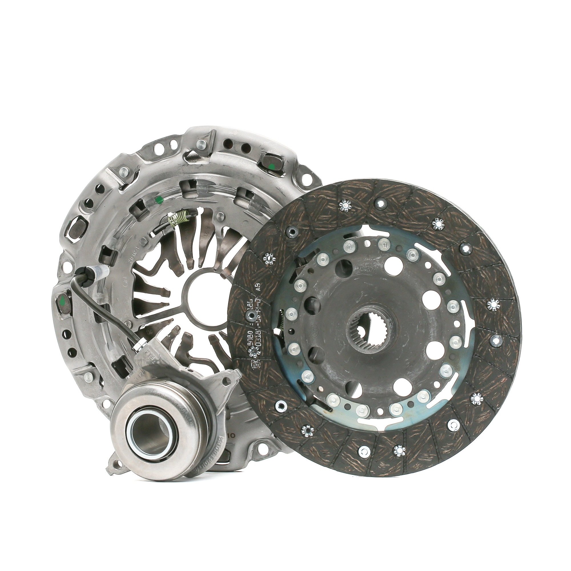 LuK 623 3215 33 Clutch kit for engines with dual-mass flywheel, with central slave cylinder, Requires special tools for mounting, Check and replace dual-mass flywheel if necessary., with automatic adjustment, 230mm
