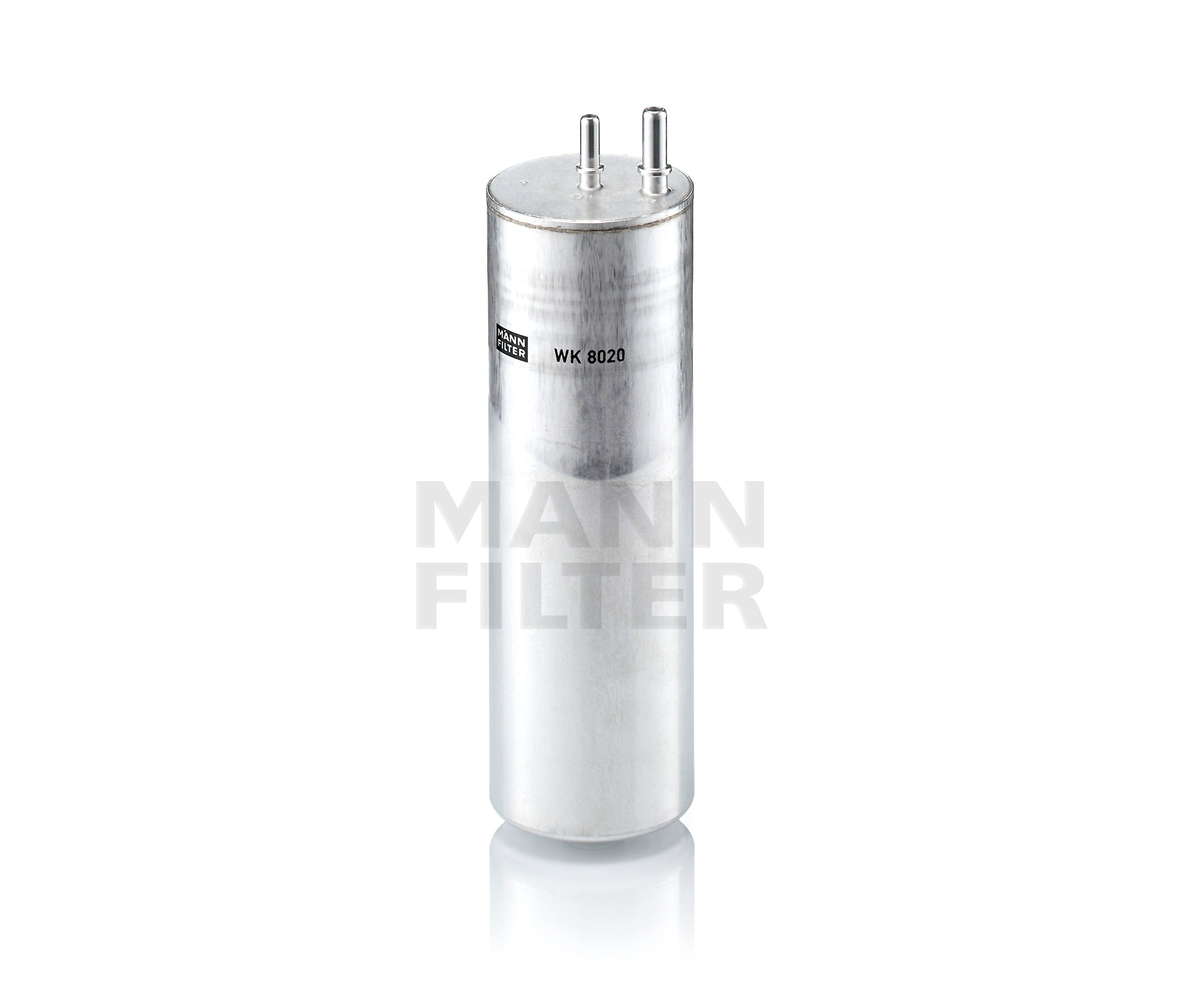MANN-FILTER WK 8020 Bränslefilter Ledningsfilter, 10mm, 8mm