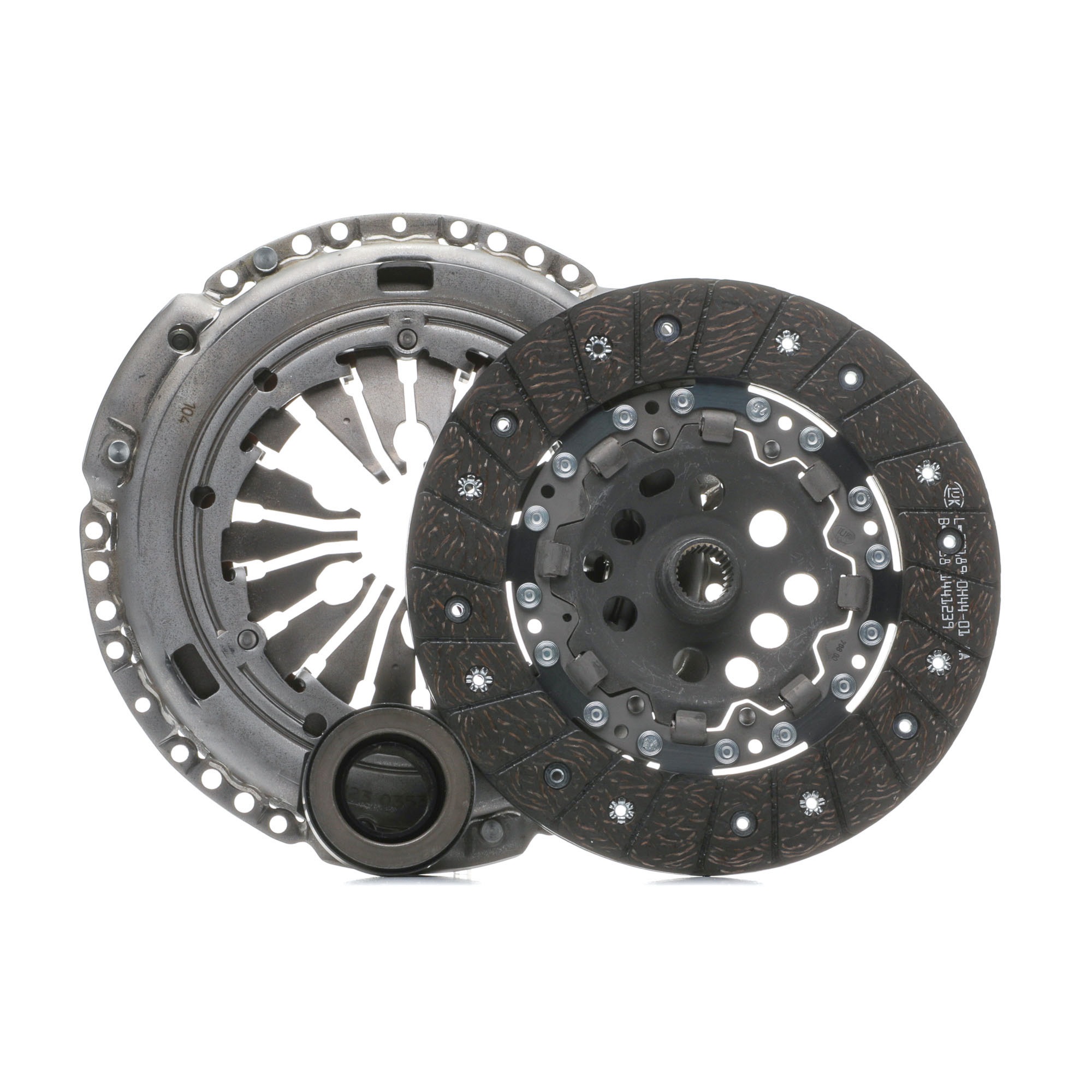 LuK BR 0222 623 3047 00 Clutch kit for engines with dual-mass flywheel, with clutch release bearing, with clutch disc, Check and replace dual-mass flywheel if necessary., 230mm