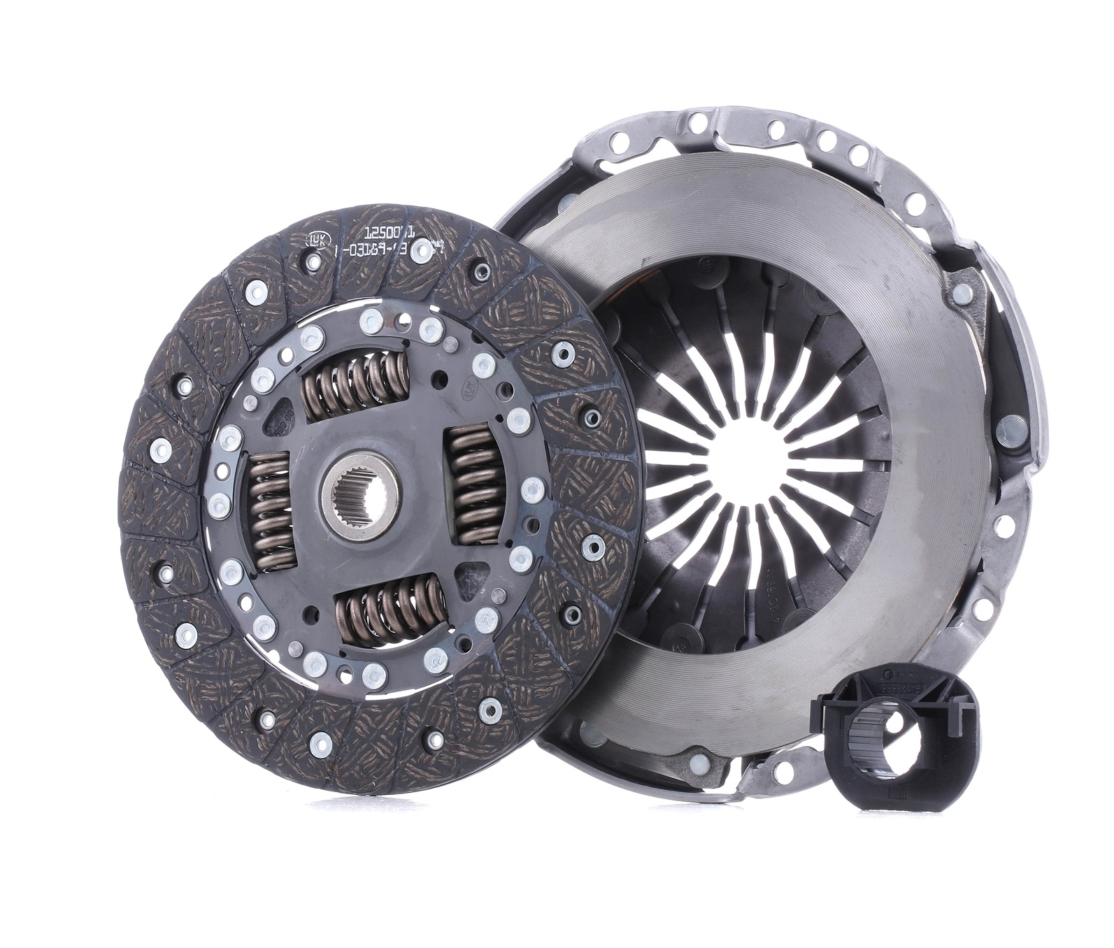 LuK BR 0222 622 2281 00 Clutch kit with clutch release bearing, with clutch disc, 220mm