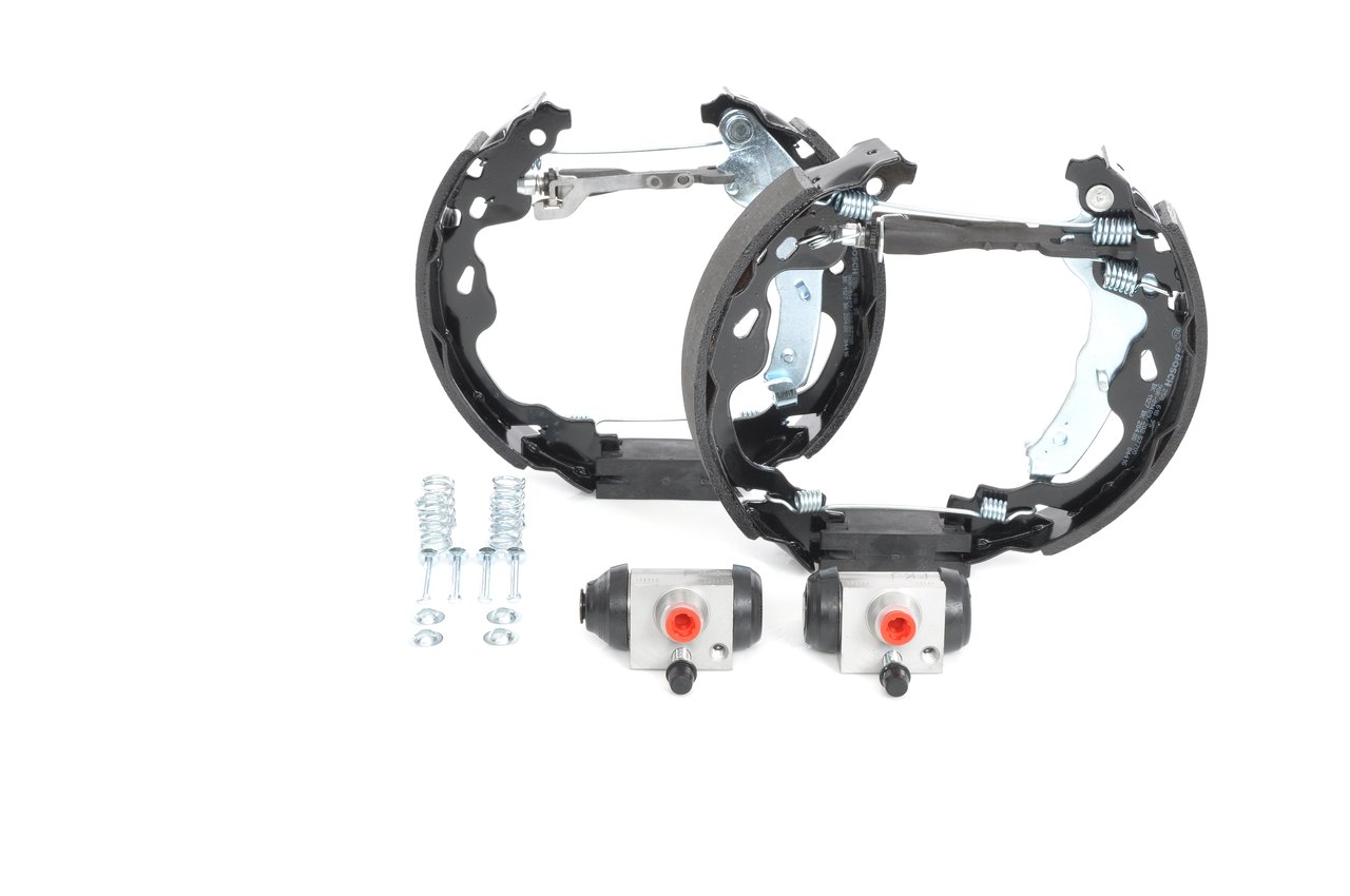 Opel MOVANO Drum brakes set 665954 BOSCH 0 204 114 333 online buy