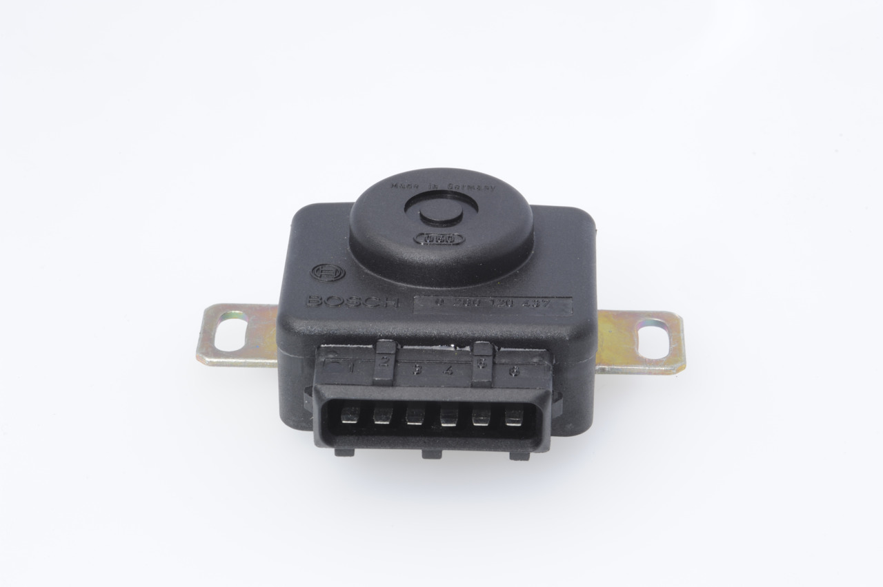 Originálne 0 280 120 437 BOSCH Snímač polohy żkrtiacej klapky PORSCHE