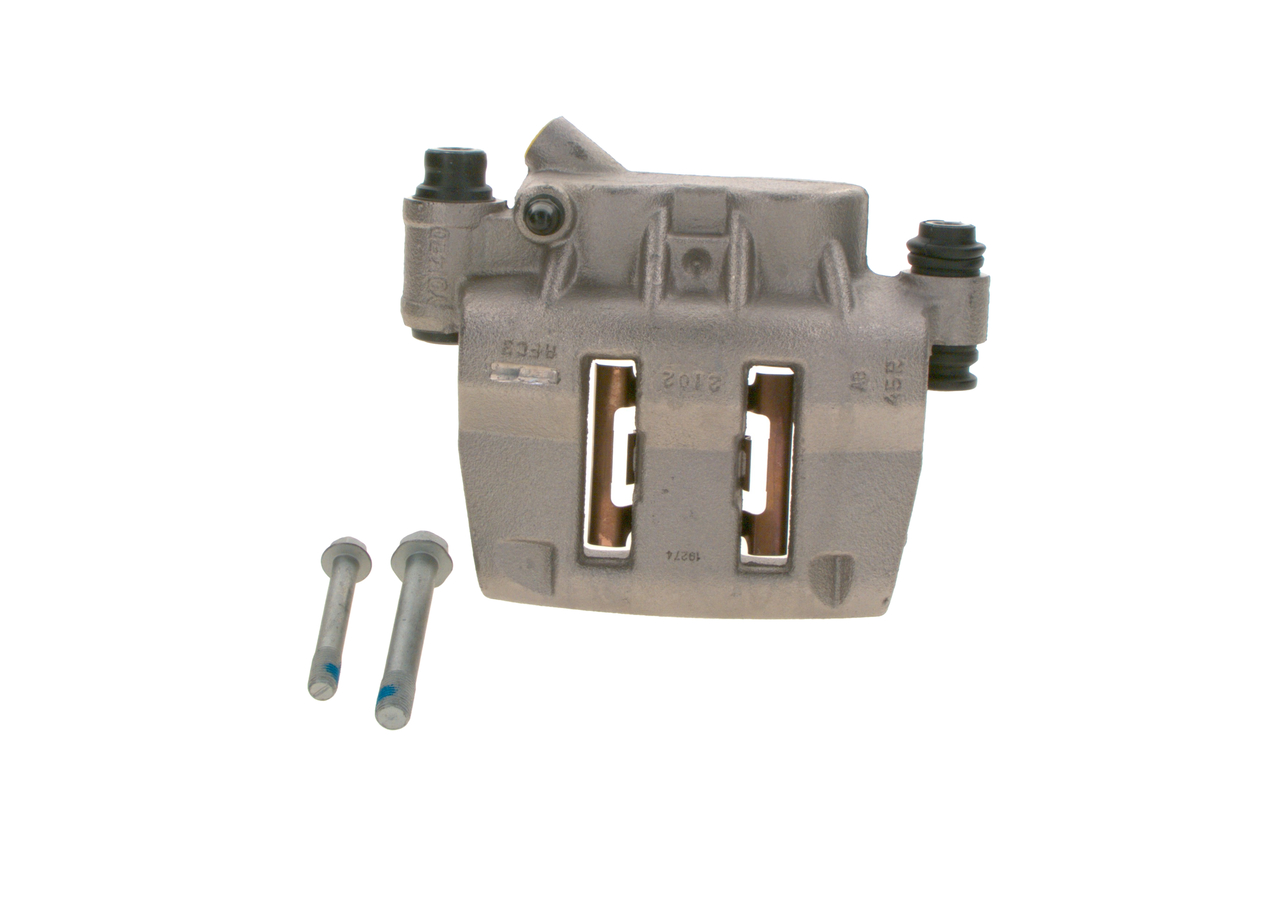 BOSCH 0 204 004 238 Brake caliper Cast Iron, 64,5 mm, with accessories