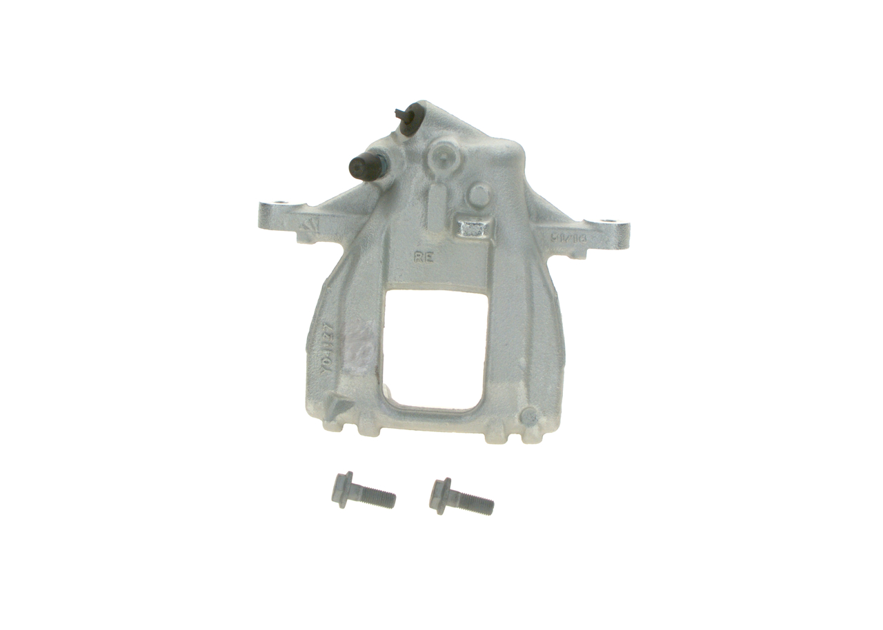 BOSCH 0 204 004 520 Brake caliper Cast Iron, 57mm, with accessories