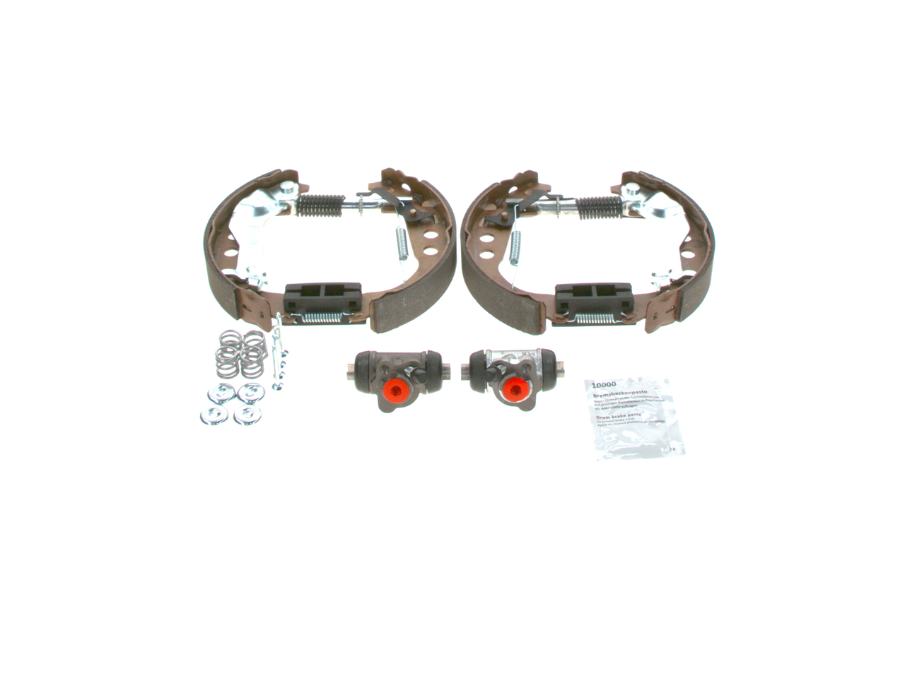 Original BOSCH KS662 Brake shoes and drums 0 204 114 662 for TOYOTA YARIS