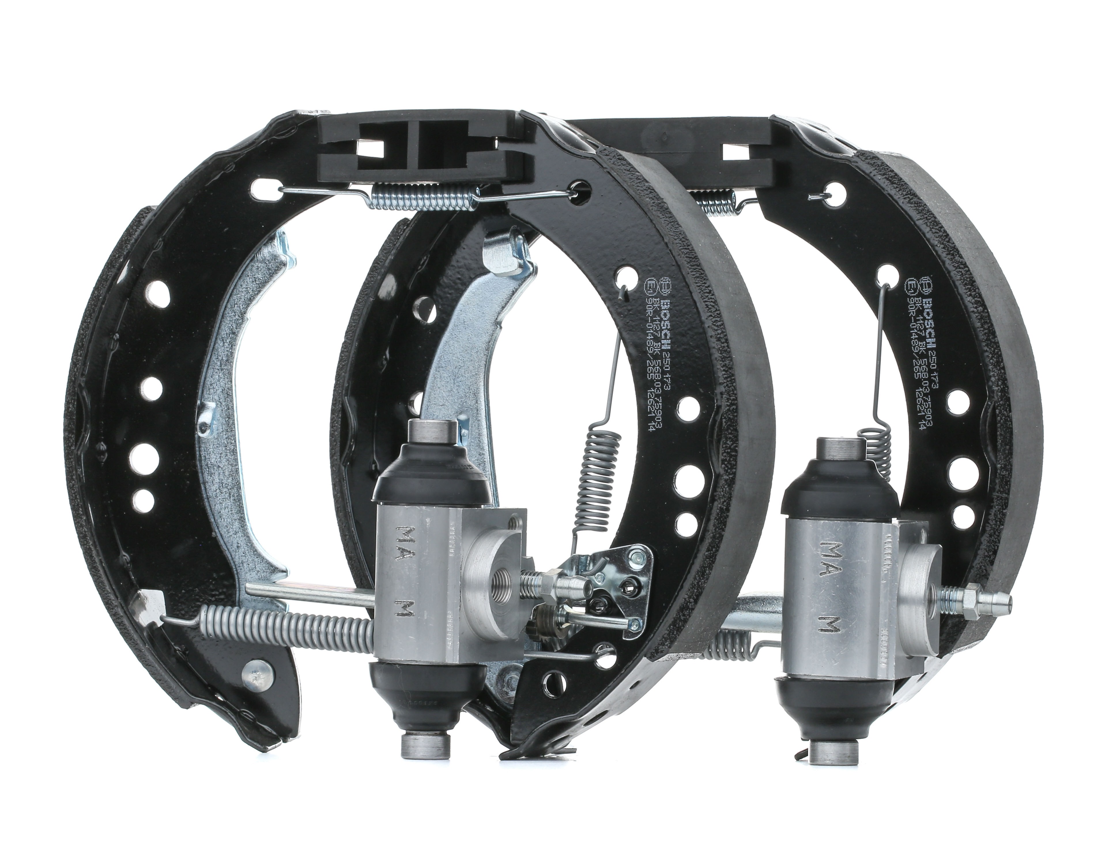 Ricambi Freni Auto Bosch Kit Freno A Tamburo Posteriore Bosch KS199 - Set Preassemblato Per Auto Freni Posteriori