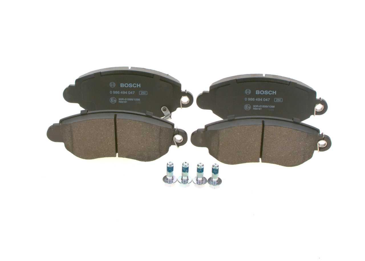 BOSCH 0 986 494 047 FORD TRANSIT 2003 Disc pads