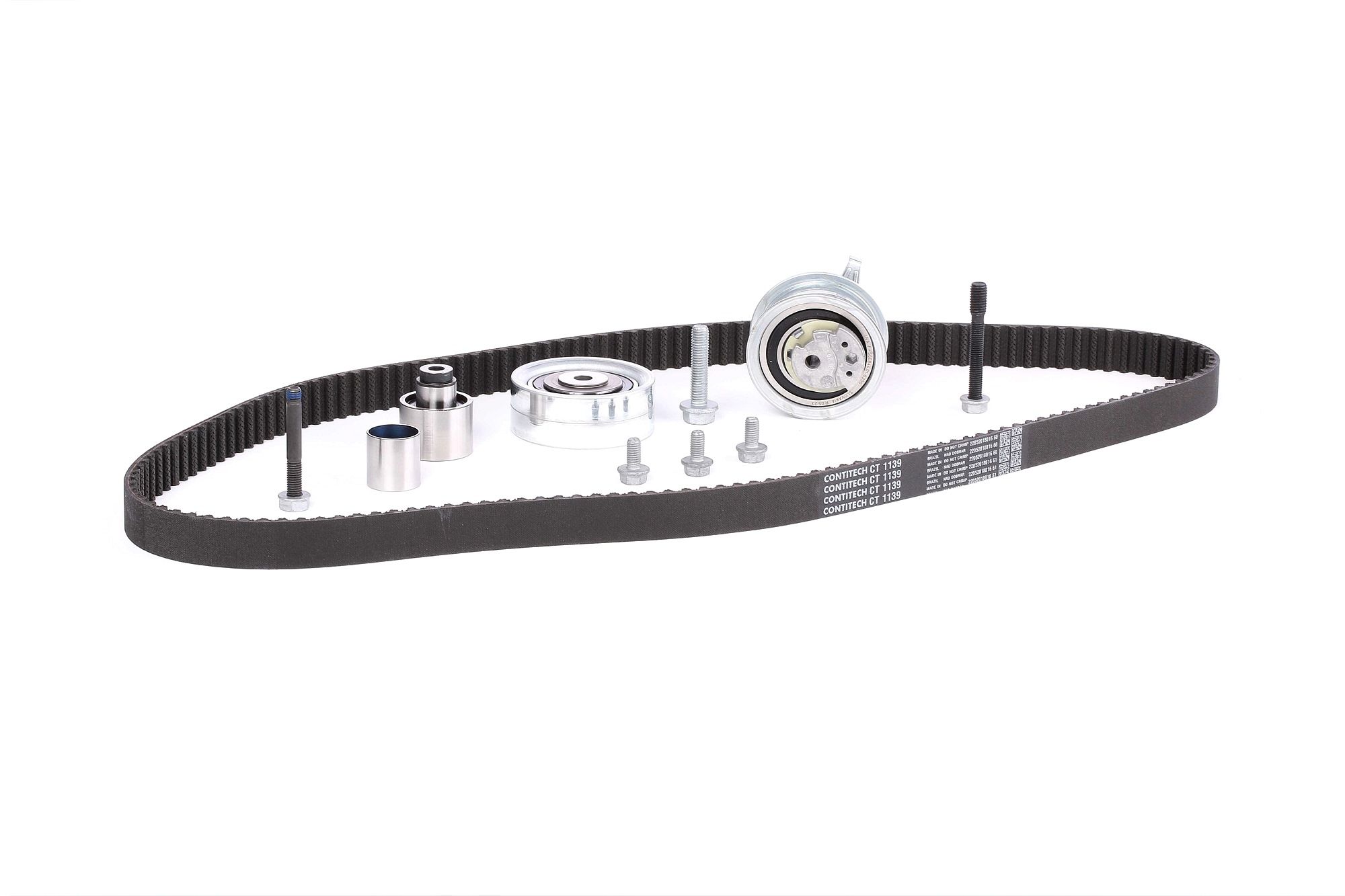 Timing belt set Volkswagen TRANSPORTER 2015 in original quality CONTITECH CT1139K2