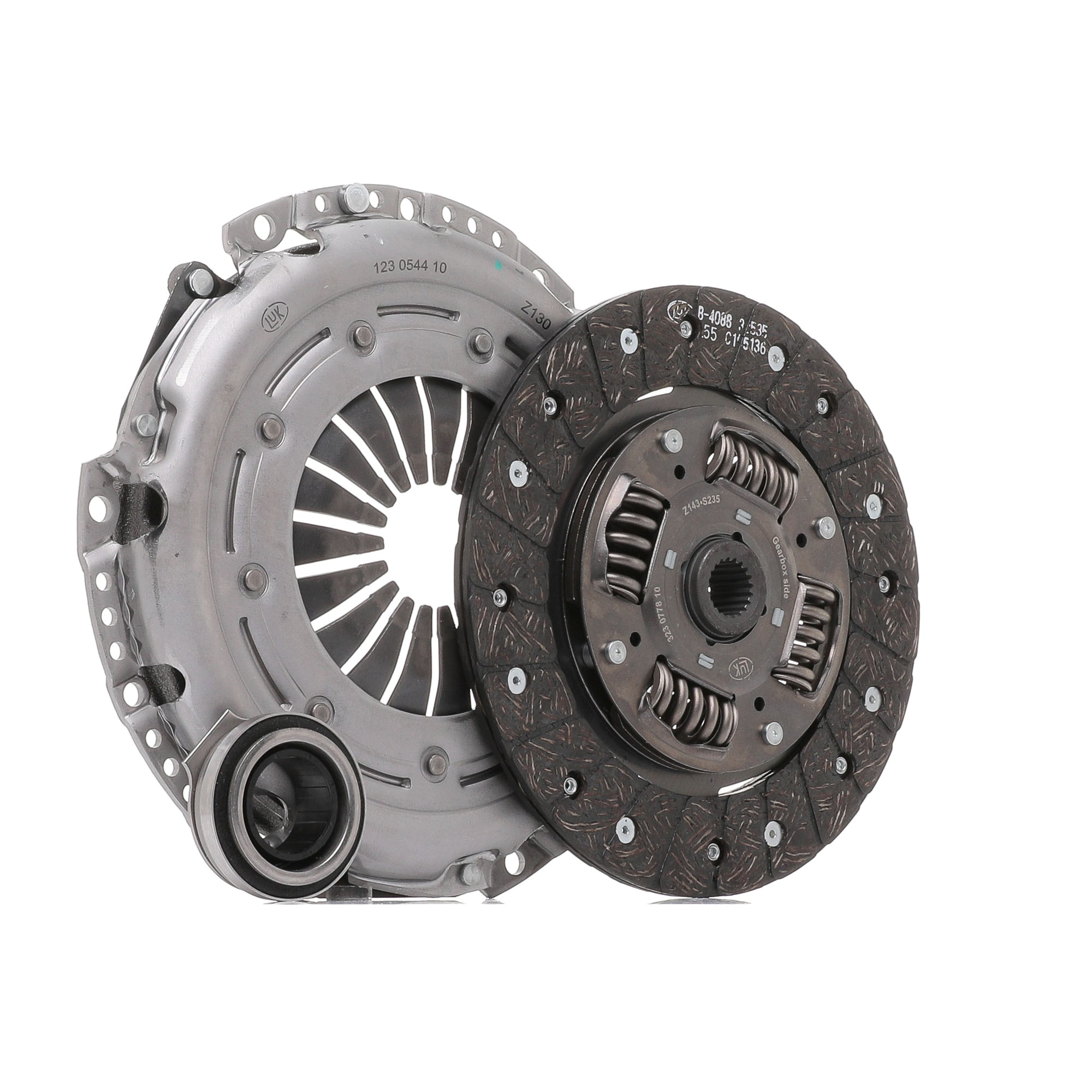 LuK RepSet med utrampningslager, 230mm Ø: 230mm Koppling 623 3397 00 köp lågt pris