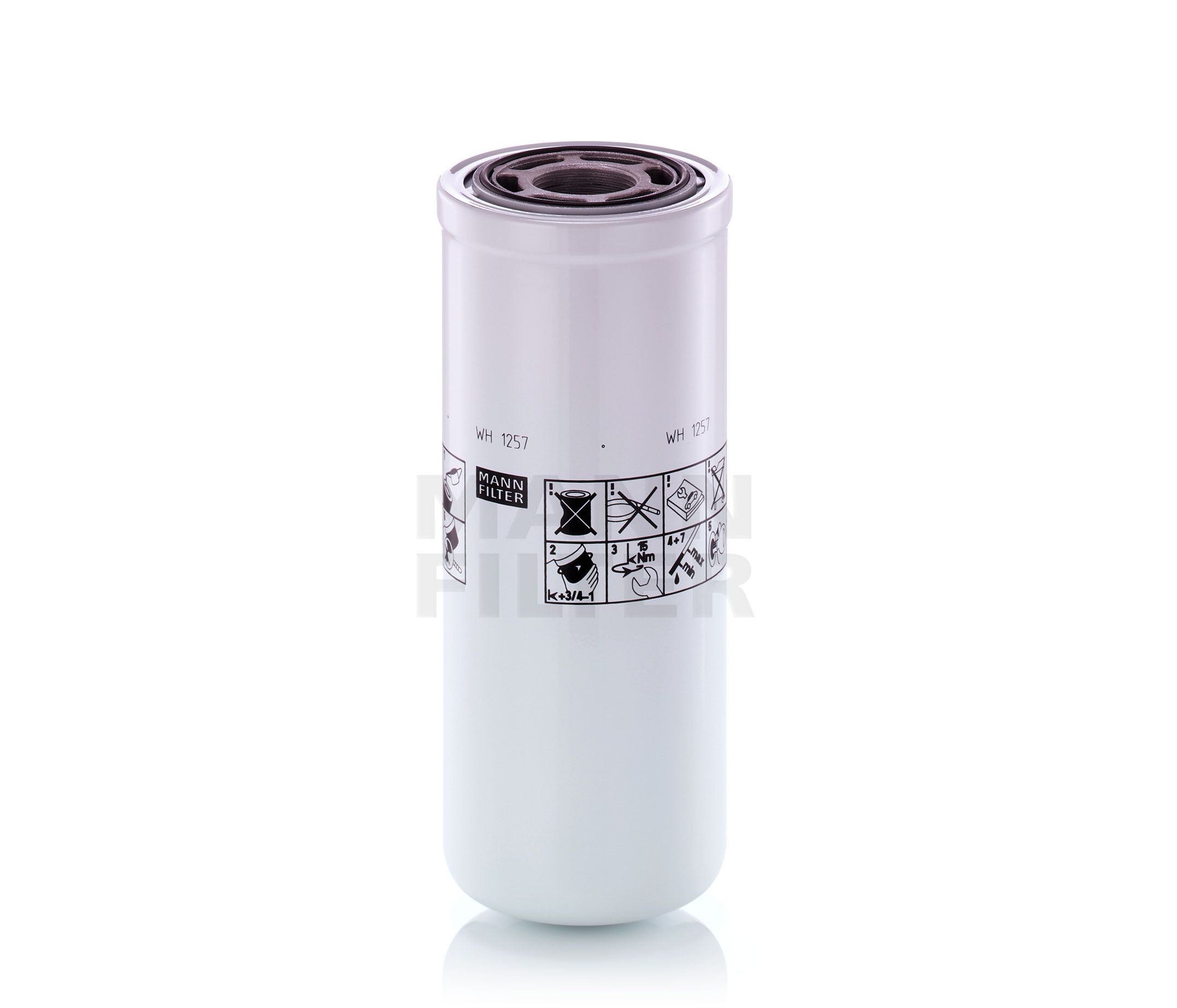 MANN-FILTER Suodatin, työhydrauliikka WH 1257 FORD: osta verkosta