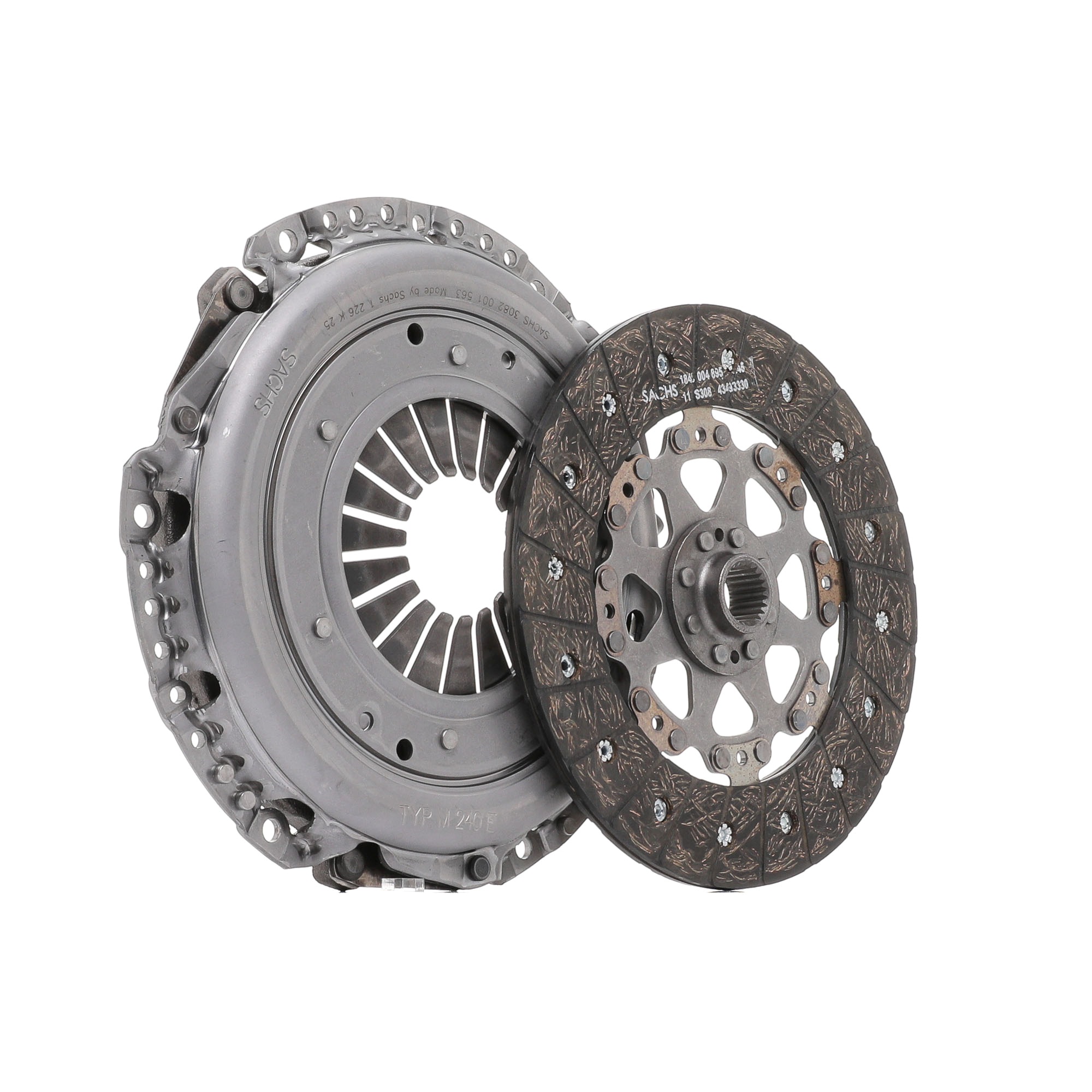 Αγοράστε 3000 970 040 SACHS XTend χωρίς ρουλεμάν πίεσης, 240mm Ø: 240mm Σετ συμπλέκτη 3000 970 040 Σε χαμηλή τιμή