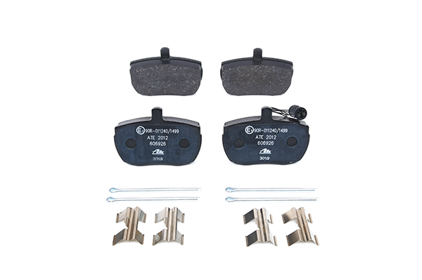 606926 ATE incl. wear warning contact, with accessories Height: 74,7mm, Width: 104,9mm, Thickness: 19,2mm Brake pads 13.0460-6926.2 buy