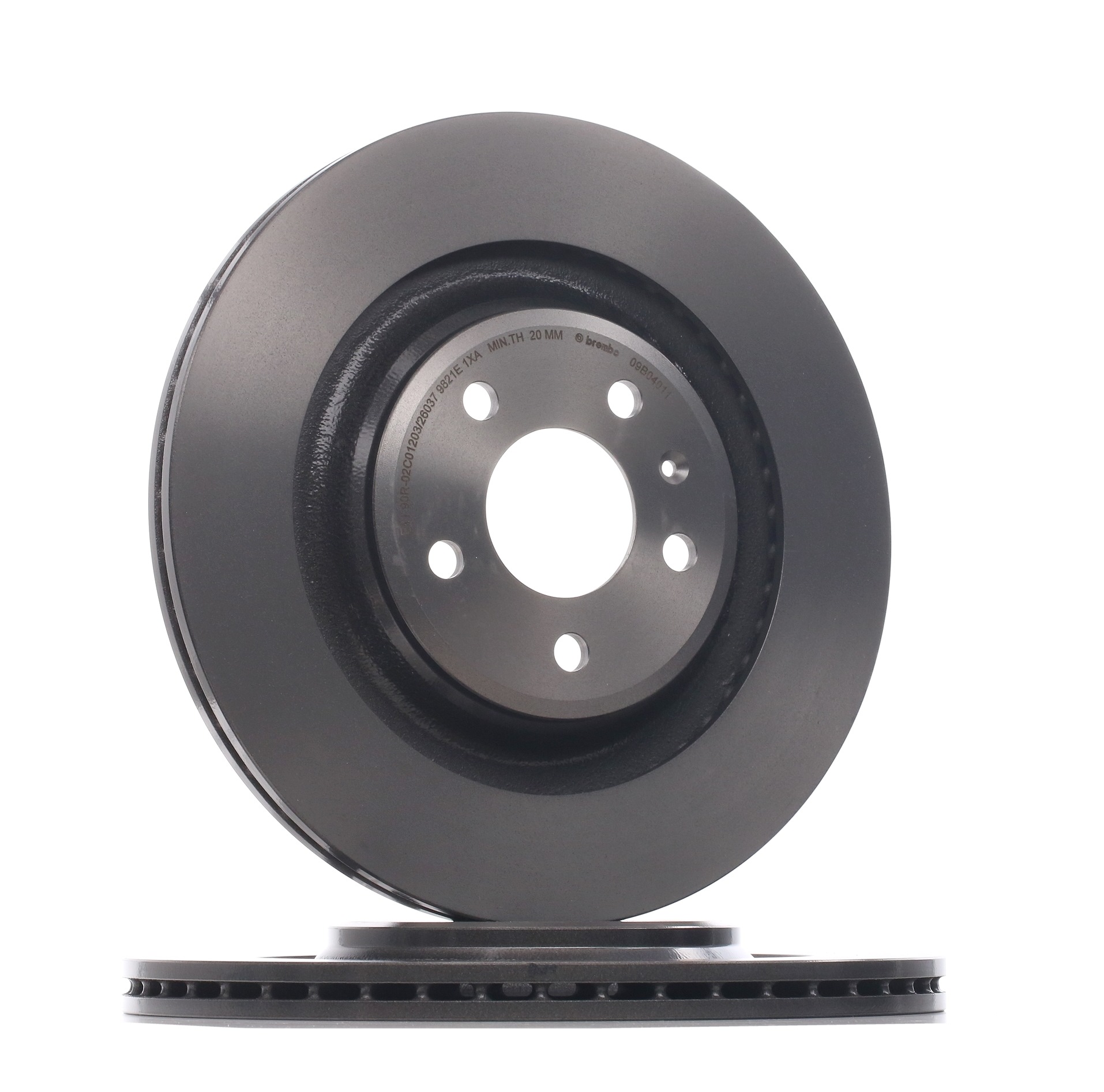 BREMBO COATED DISC LINE 09.B040.11 Brake disc 330x22mm, 5, internally vented, Coated, High-carbon