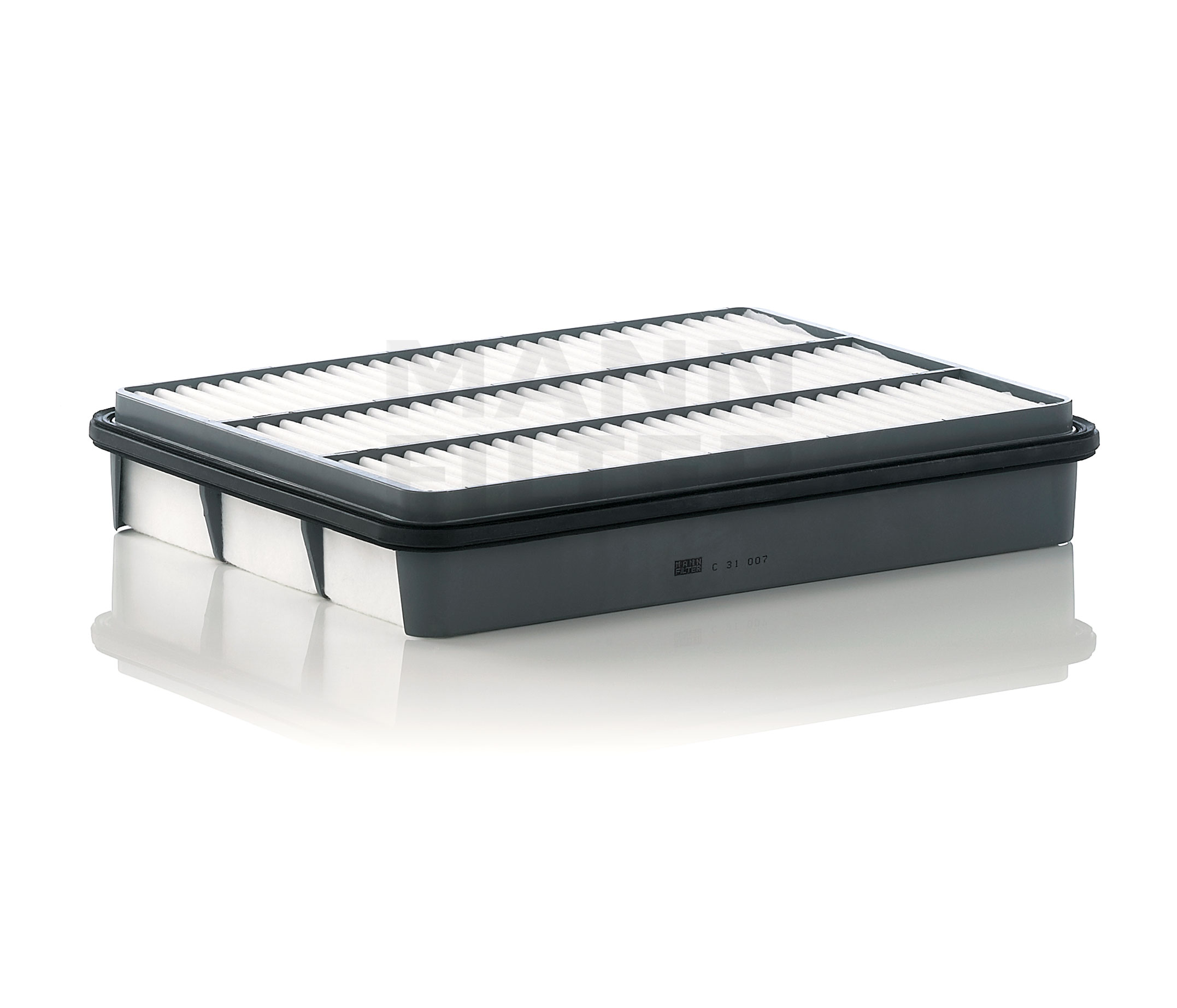 MANN-FILTER C 31 007 Air filter Length: 310 mm, Filter Insert