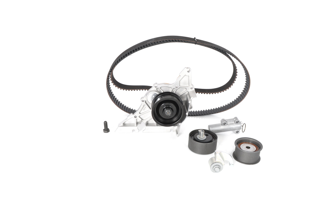 Great value for money - BOSCH Water pump and timing belt kit 1 987 946 401