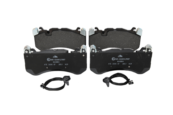 ATE 13.0460-4864.2 Brake pad set prepared for wear indicator, incl. wear warning contact