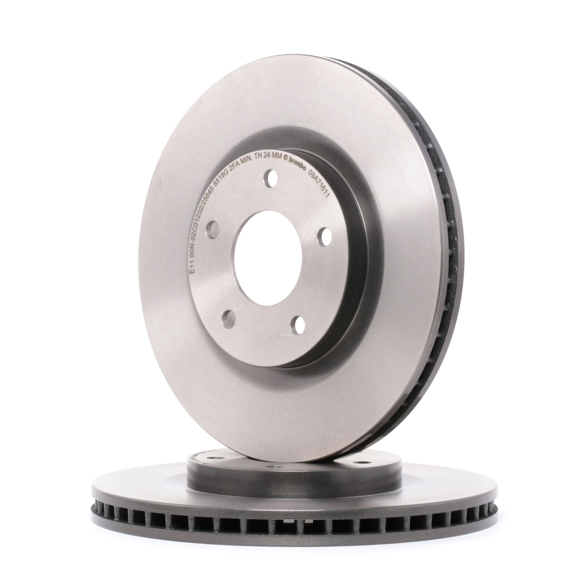 BREMBO Комплект спирачни дискове NISSAN X-Trail (T32R) 2023 предни и задни 09.A716.11