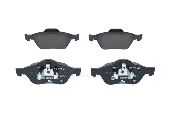 LD7221 ATE Ceramic 13.0470-7221.2 Brake pad set