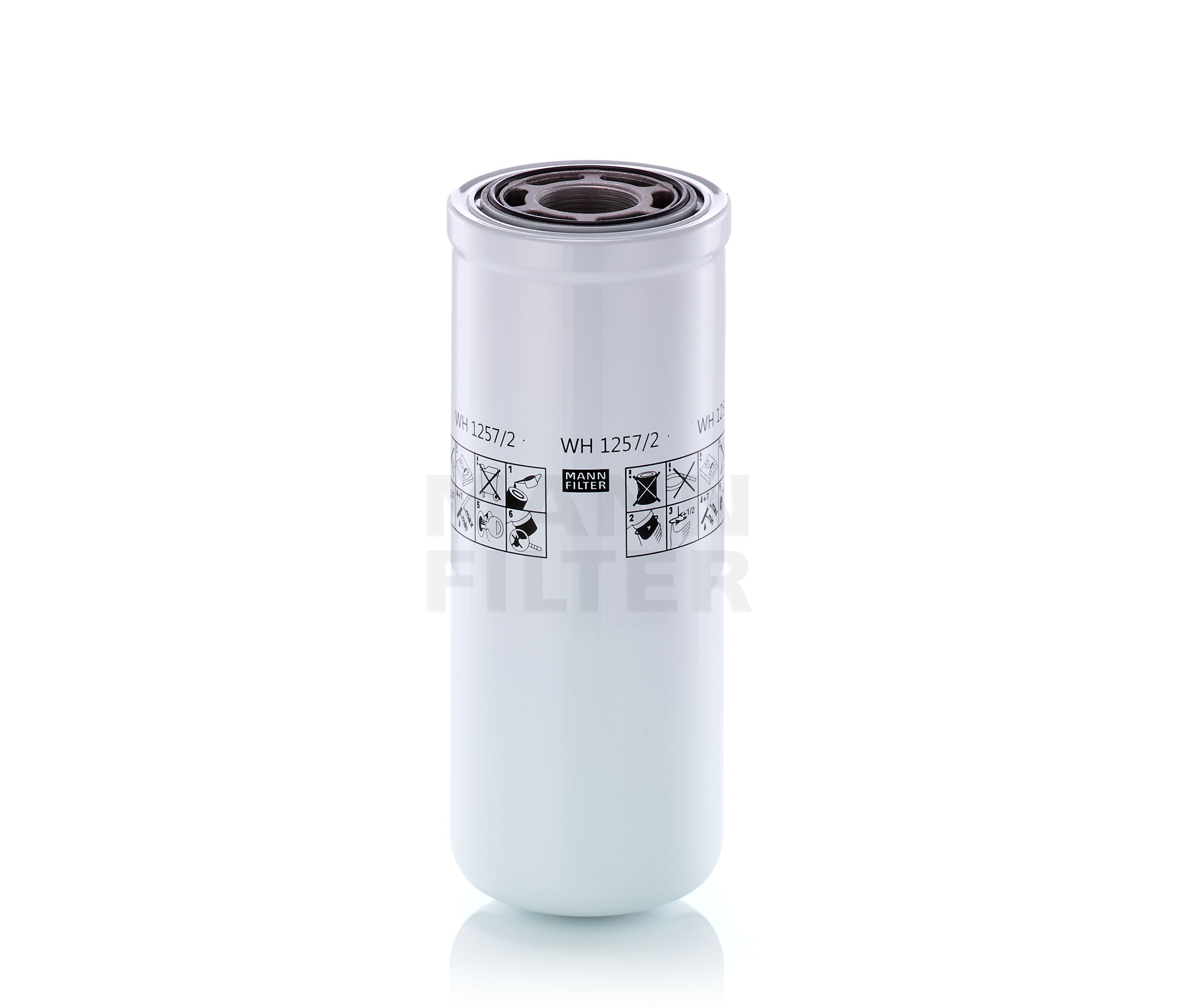 WH1257/2 Filtru ulei MANN-FILTER 17418113