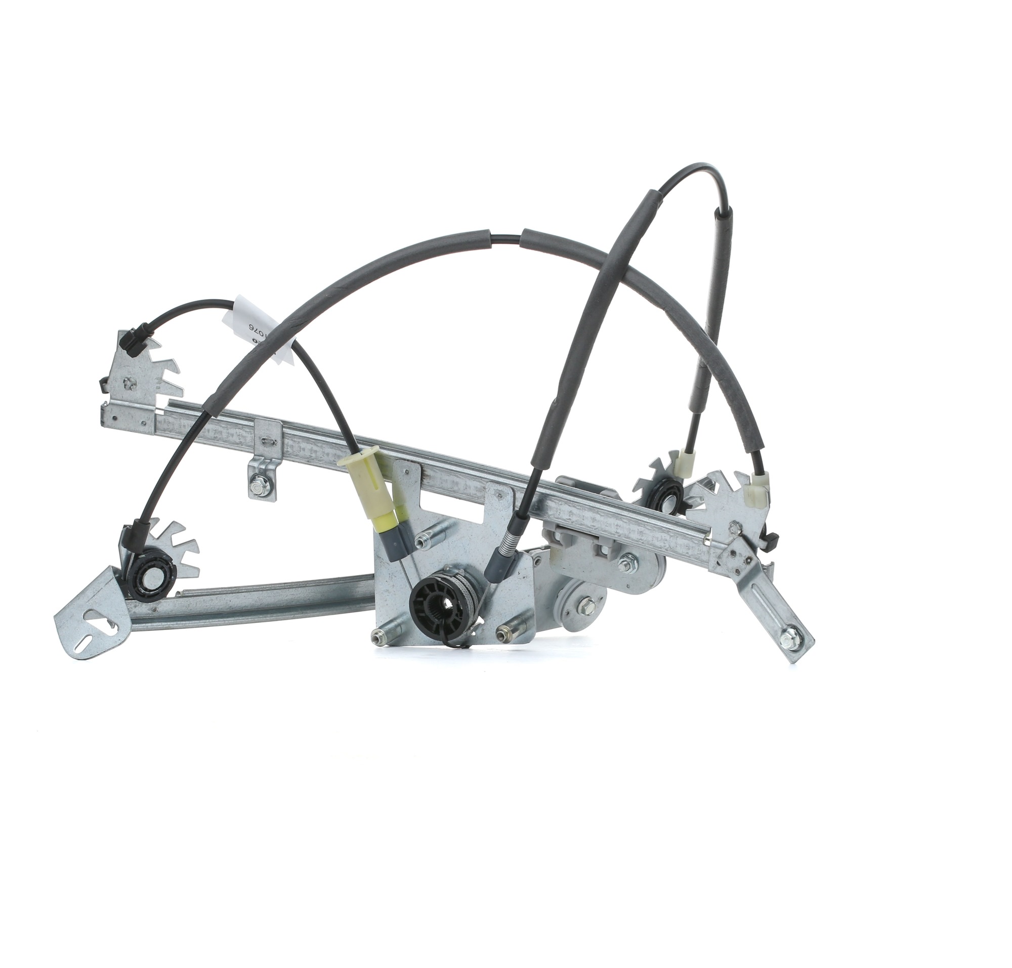 VALEO 851076 Window regulator Left Front, Operating Mode: Electric, without electric motor, with comfort function