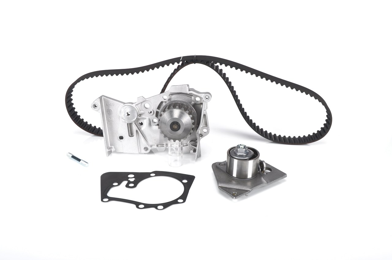 WASSERPUMPEN-SET BOSCH 1987946455 distributieriem set + waterpomp VAUXHALL Vivaro Flatbed Vrachtwagen / Chassis (X83) 1.9 DI 80 Pk Diesel 2013 kosten