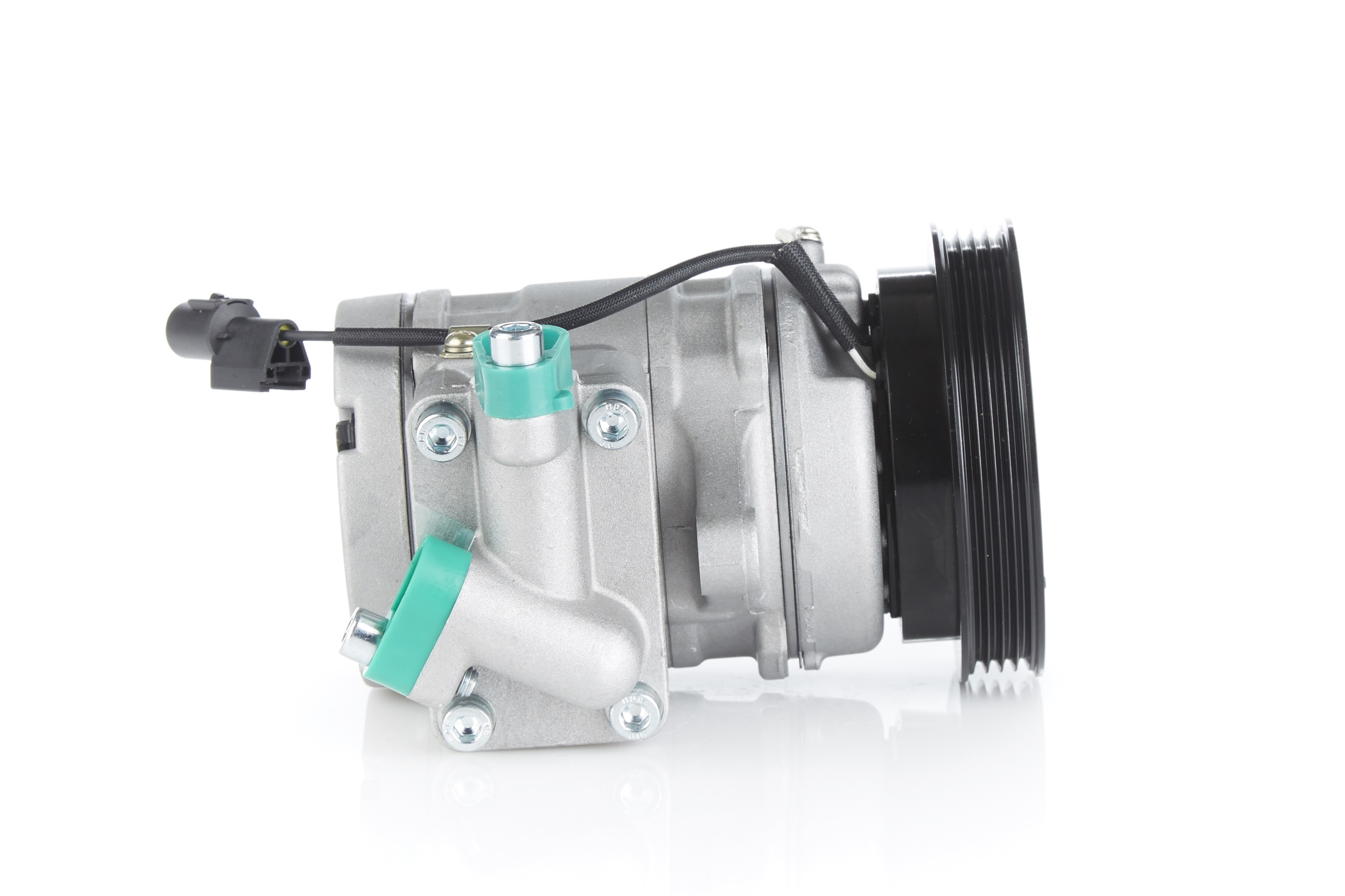NISSENS 89255 Klimakompressor HS11, 12V, PAG 46, R134a, mit PAG-Kompressoröl, mit Magnetkupplung, ohne Diode