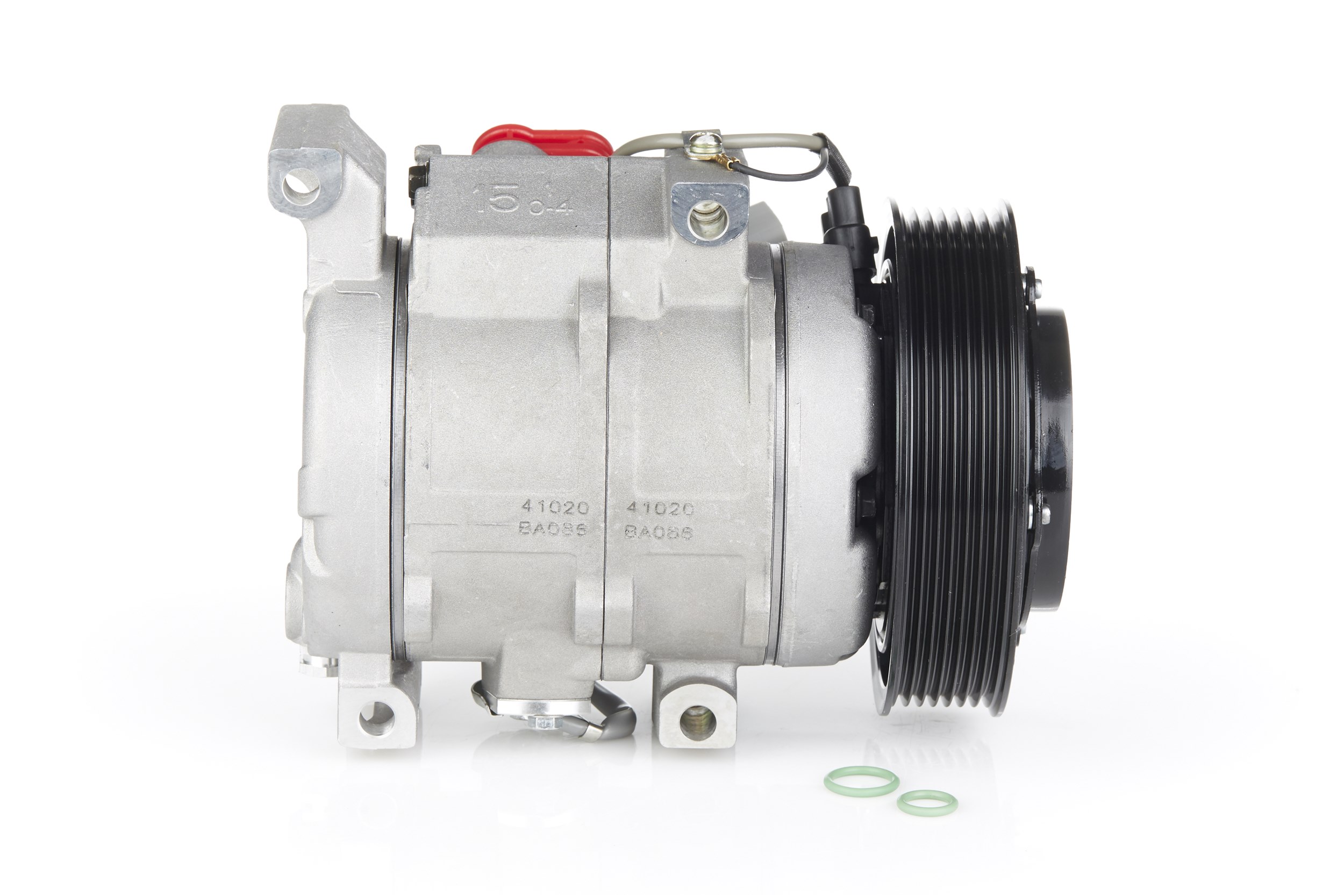 NISSENS 89250 Compresseur de clim 10S15L, 12V, PAG 46, R134a, sans huile compresseur-PAG, avec embrayage magnétique, sans diode