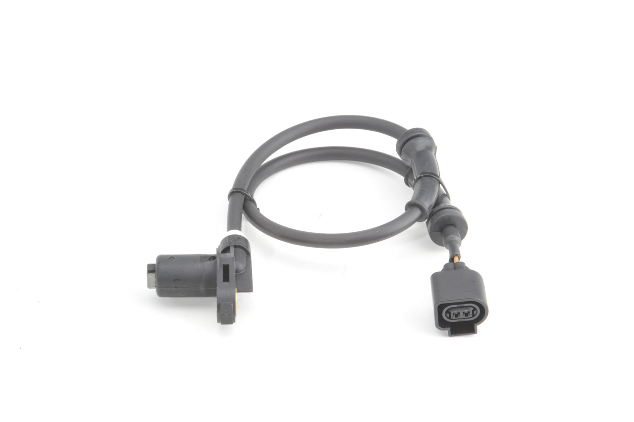 0 986 594 010 BOSCH Wheel speed sensor FORD with cable, Passive sensor, 550mm