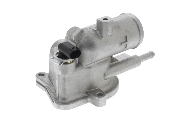 TOPRAN 401 479 Engine thermostat Opening Temperature: 92°C, with seal, with sensor, with housing, Metal Housing