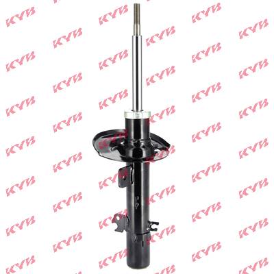 KYB Excel-G 333777 Shock absorber Front Axle Left, Gas Pressure, Twin-Tube, Suspension Strut, Damper with Rebound Spring, Top pin
