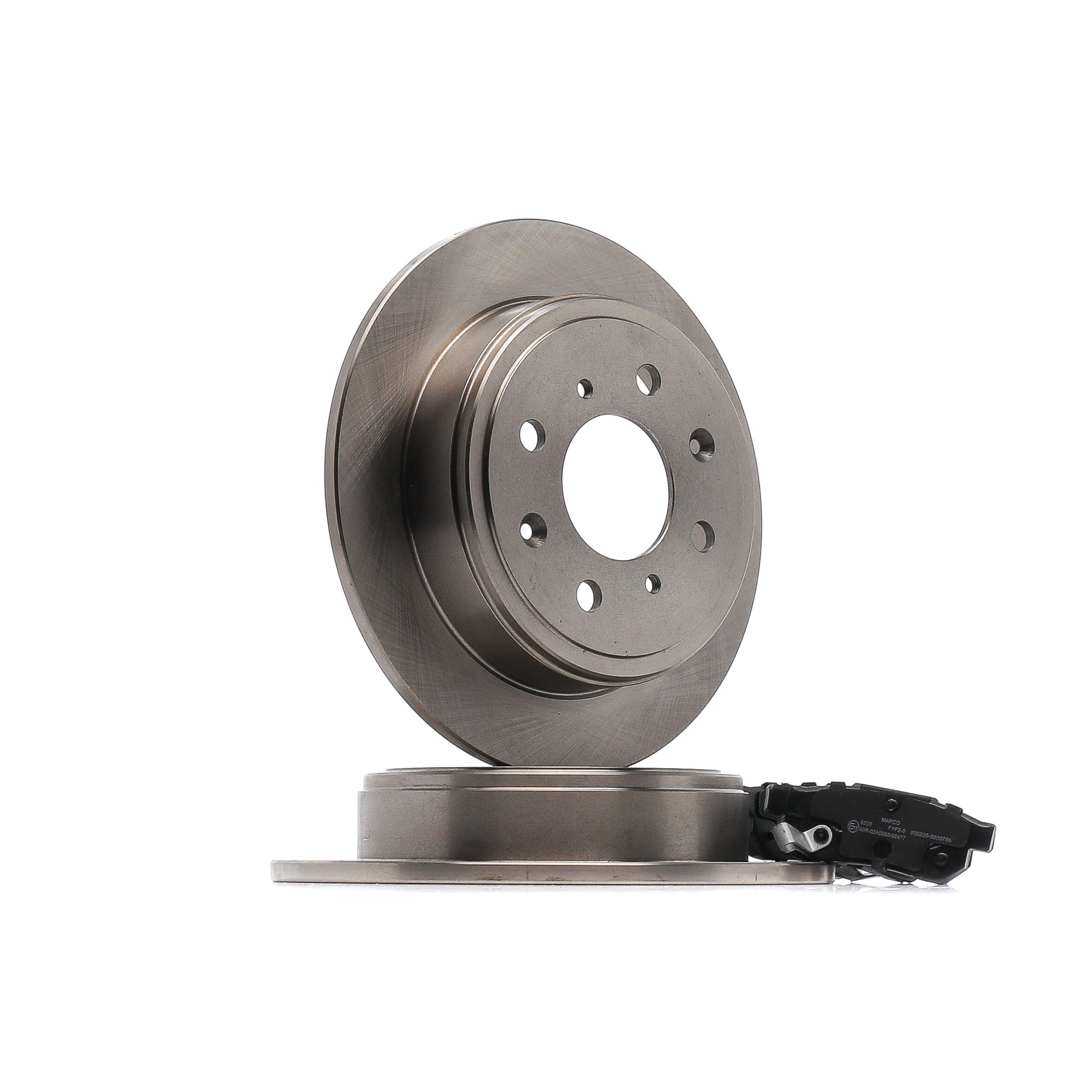 Купете 47537 MAPCO плътен Ø: 238mm, дебелина на спирачния диск: 10mm Спирачен комплект, дискови спирачки 47537 евтино