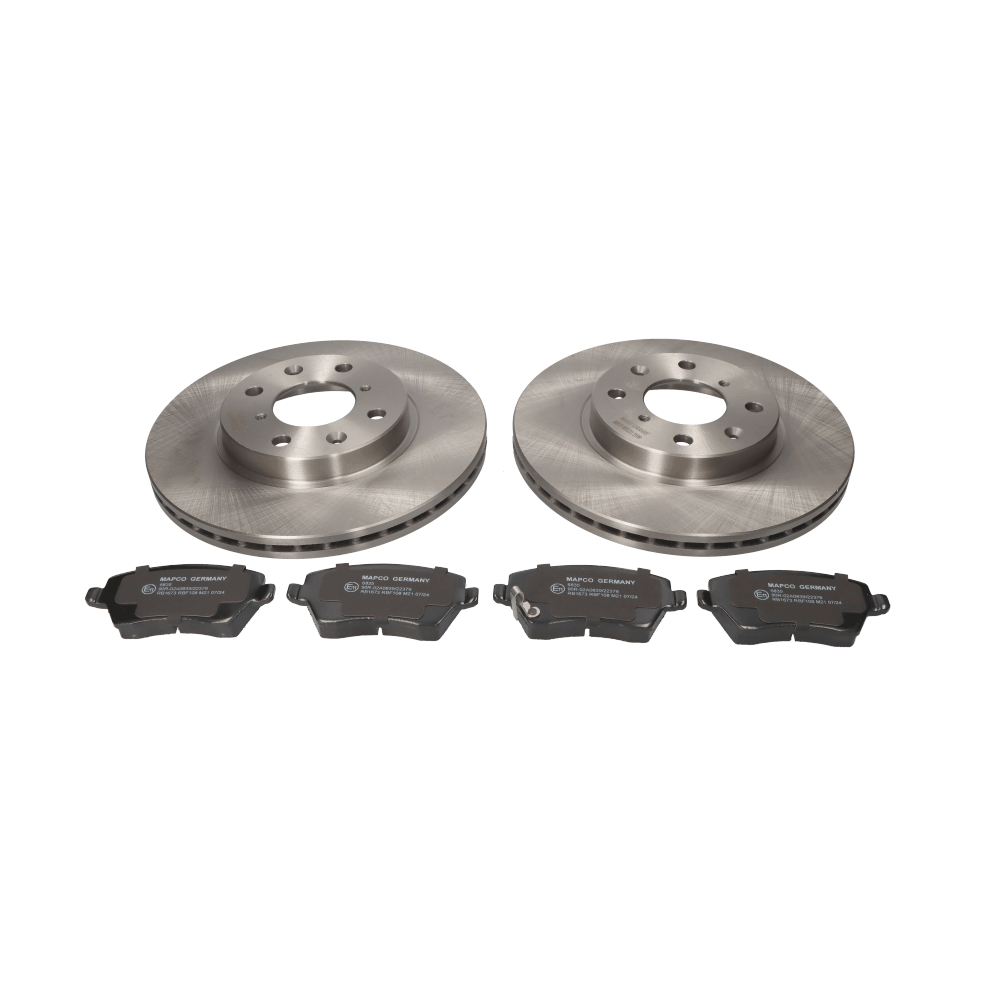 MAPCO Essieu avant, ventilé Ø: 252mm, Épaisseur du disque de frein: 20mm Kit de frein 47685 acheter en ligne