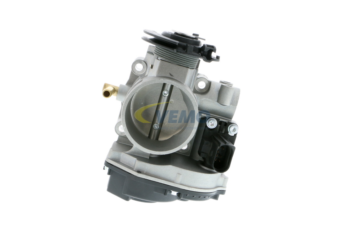 VEMO V10-81-0039 Throttle body Ø: 56mm, Electronic, Mechanical, without gasket/seal, Control Unit/Software must be trained/updated, Original VEMO Quality