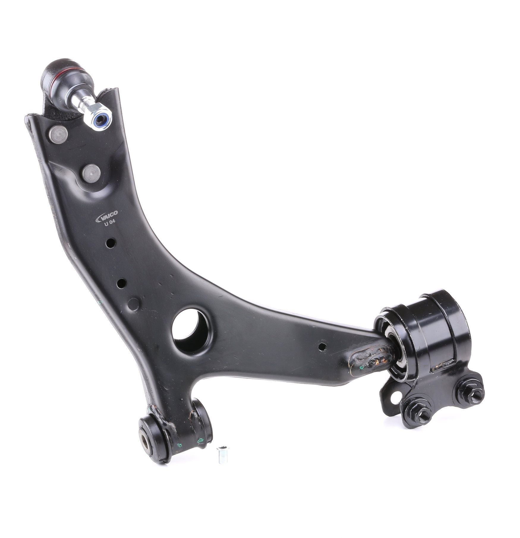 VAICO V25-0574 Suspension arm Original VAICO Quality, with rubber mount, Lower, Front Axle Right, Control Arm, Sheet Steel, Cone Size: 21 mm