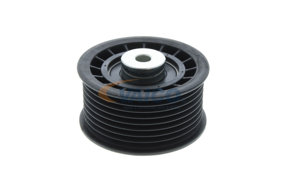 Original V30-0130 VAICO Deflection guide pulley v ribbed belt MERCEDES-BENZ