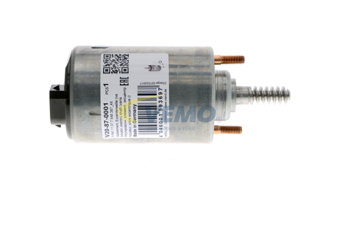 11 37 7 548 387 VEMO V20870001 Control valve, camshaft adjustment E92 320i 2.0 156 hp Petrol 2009 price
