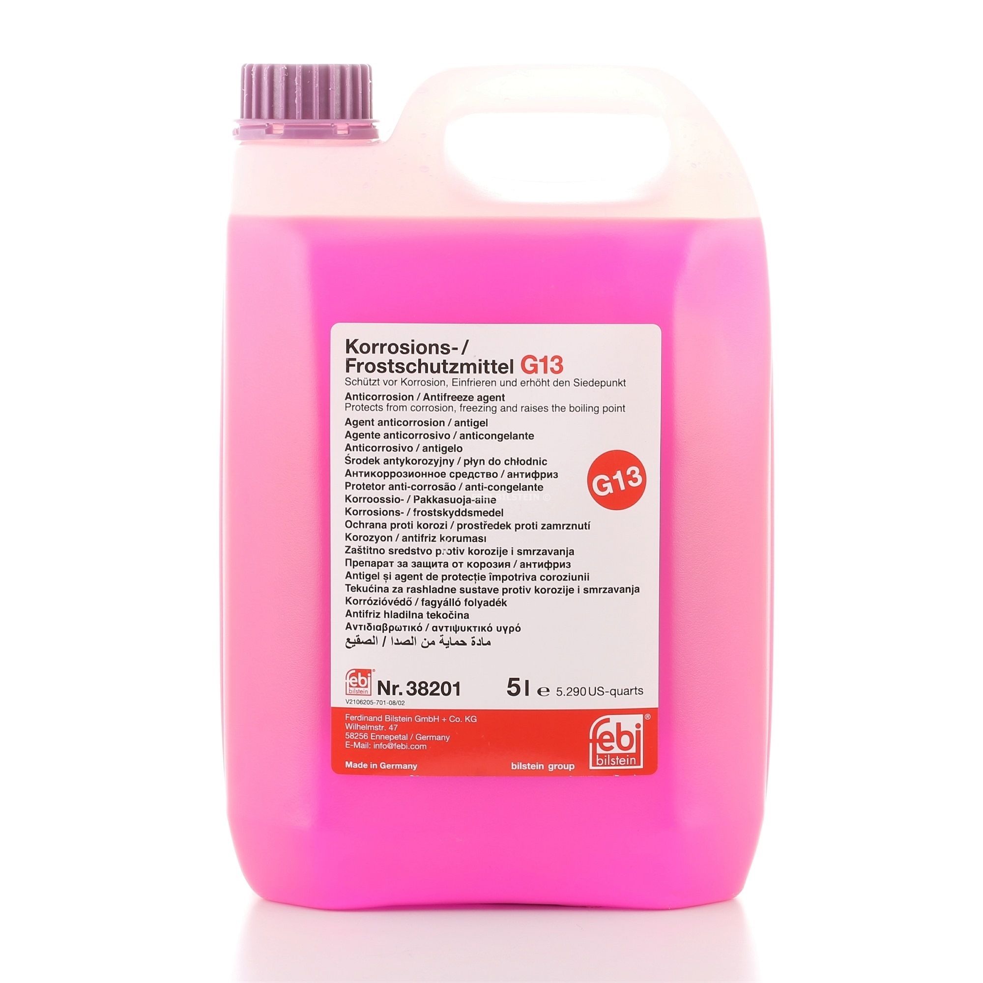 Oils and fluids Antifreeze 38201