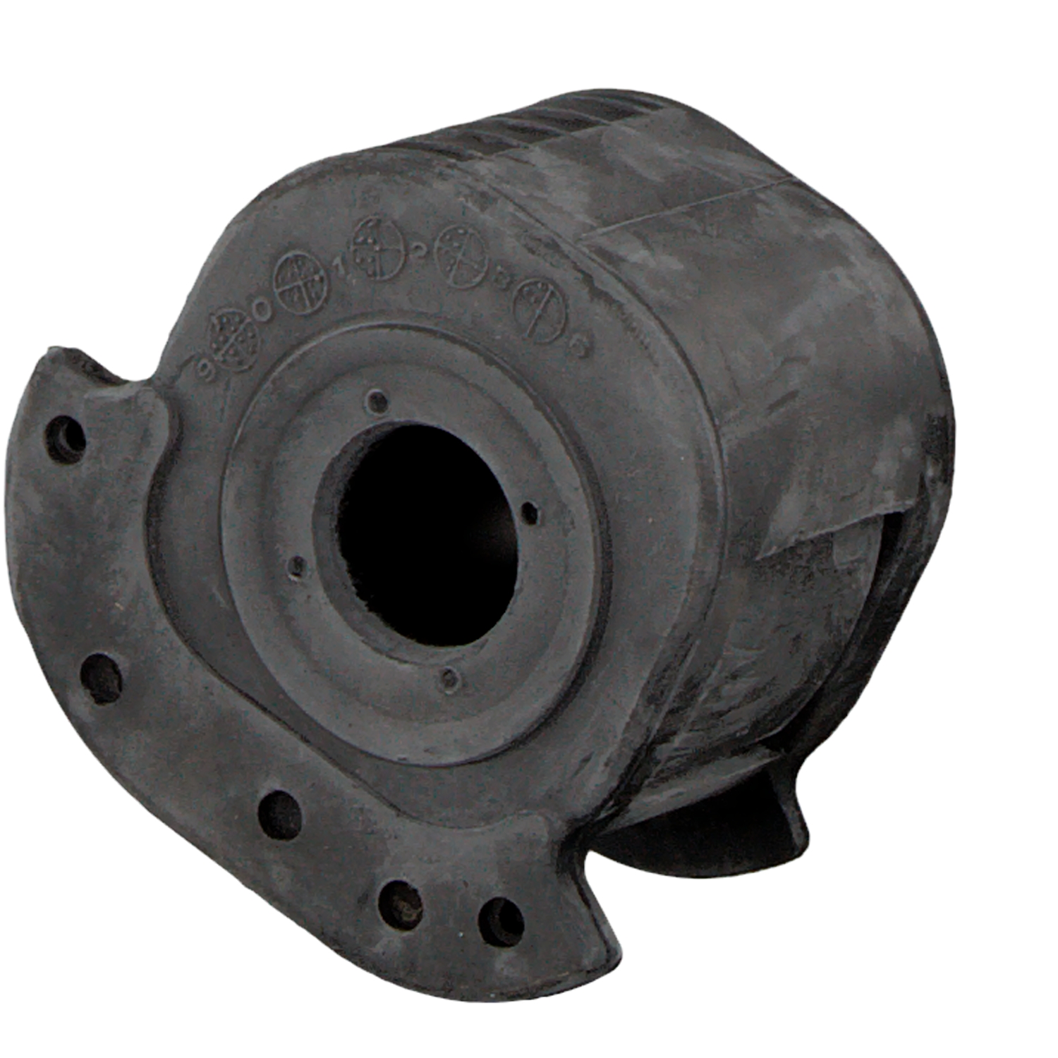 FEBI BILSTEIN 41530 Lagerung, Lenker Vorderachse links, unten, Gummi, Gummilager