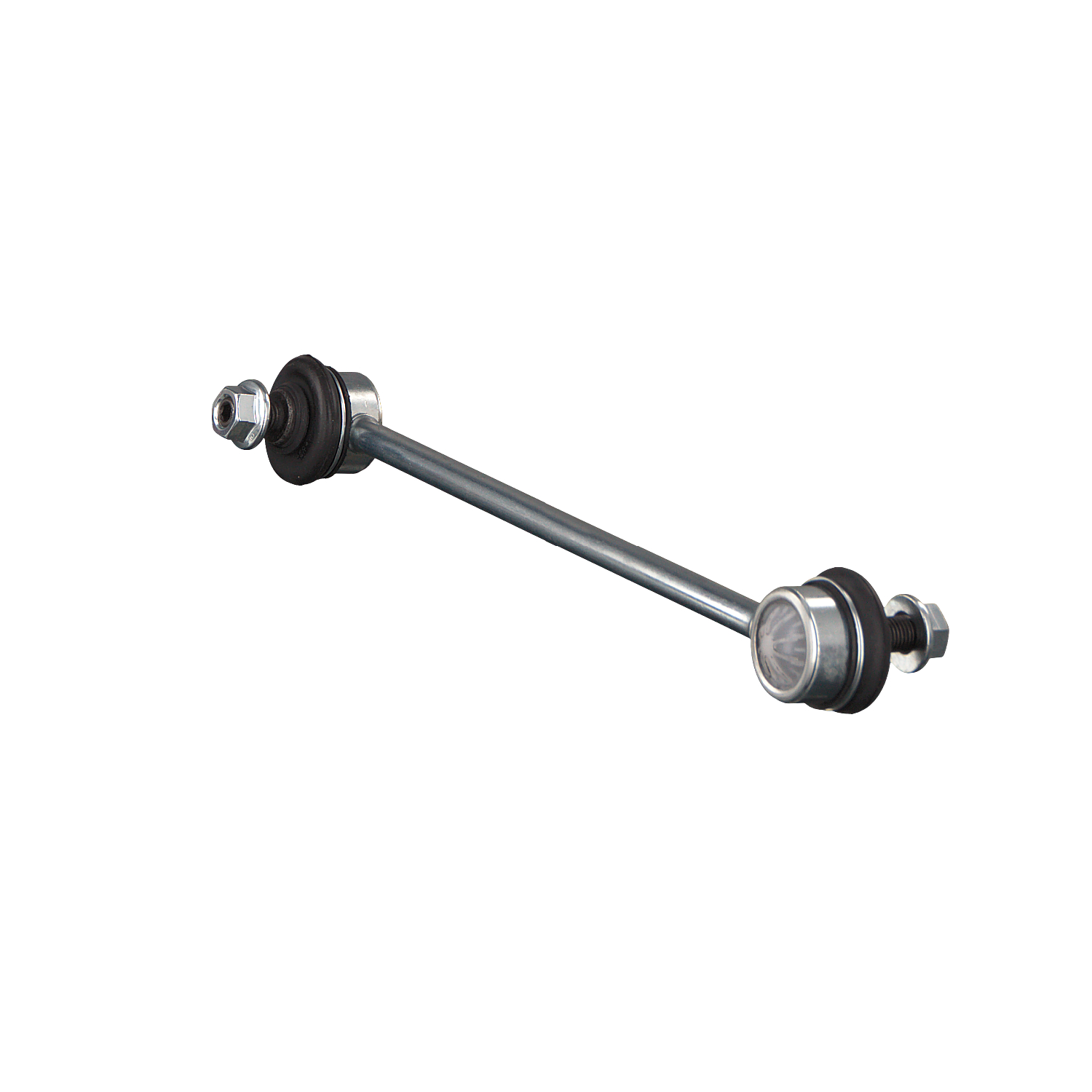 FEBI BILSTEIN 42938 Stabilisatorstang Achteras links, Achteras rechts, 261mm, M10 x 1,25 , met moeren, zwart